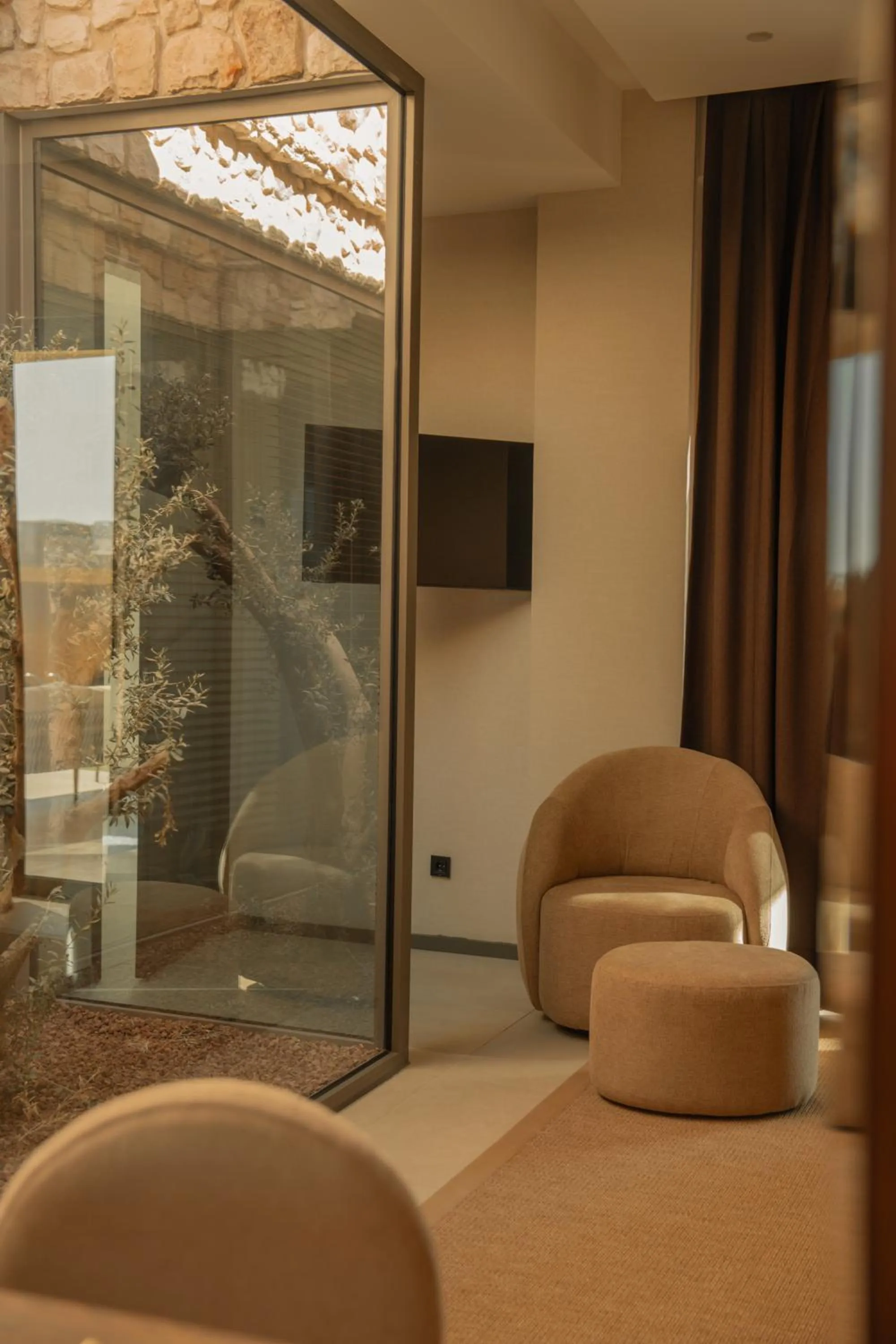 Seating area in Silence Villas