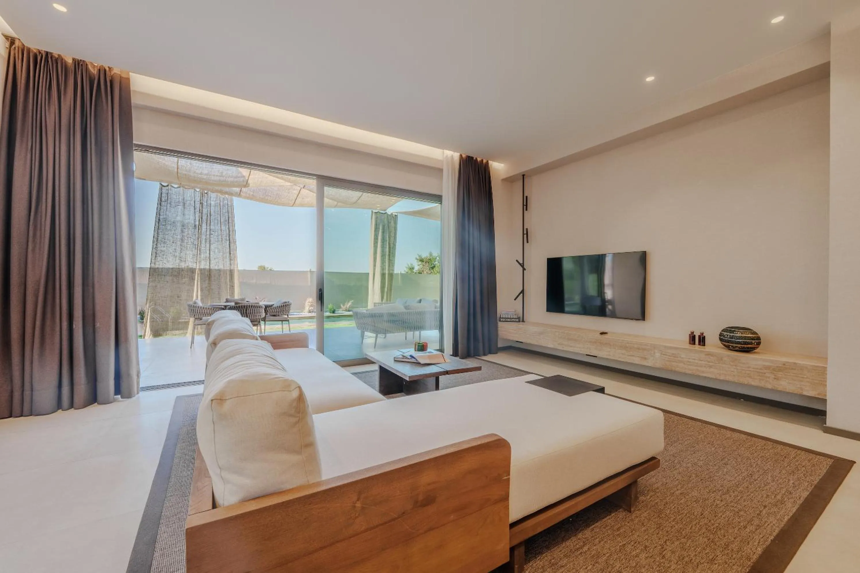 Bed in Silence Villas