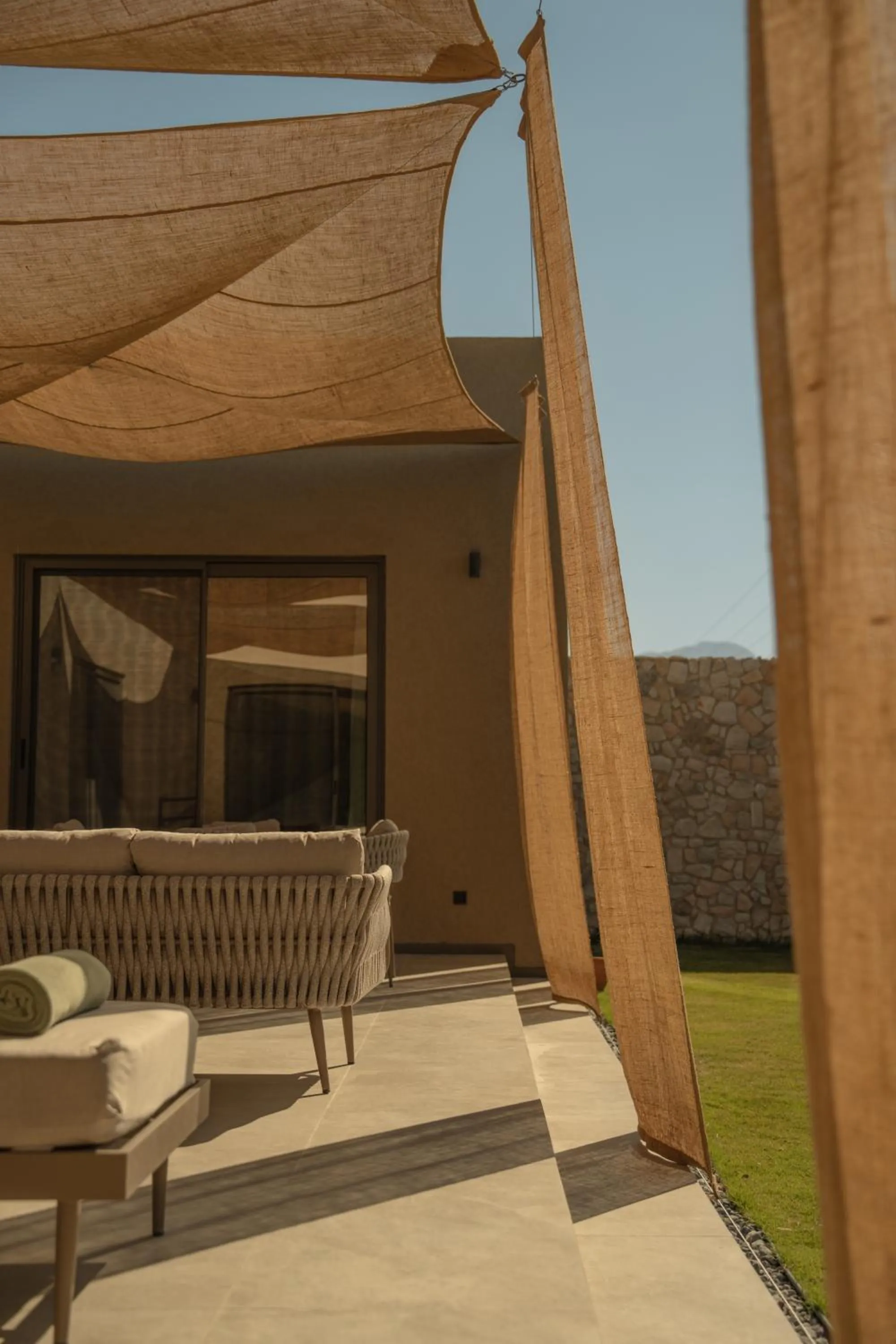 Patio in Silence Villas