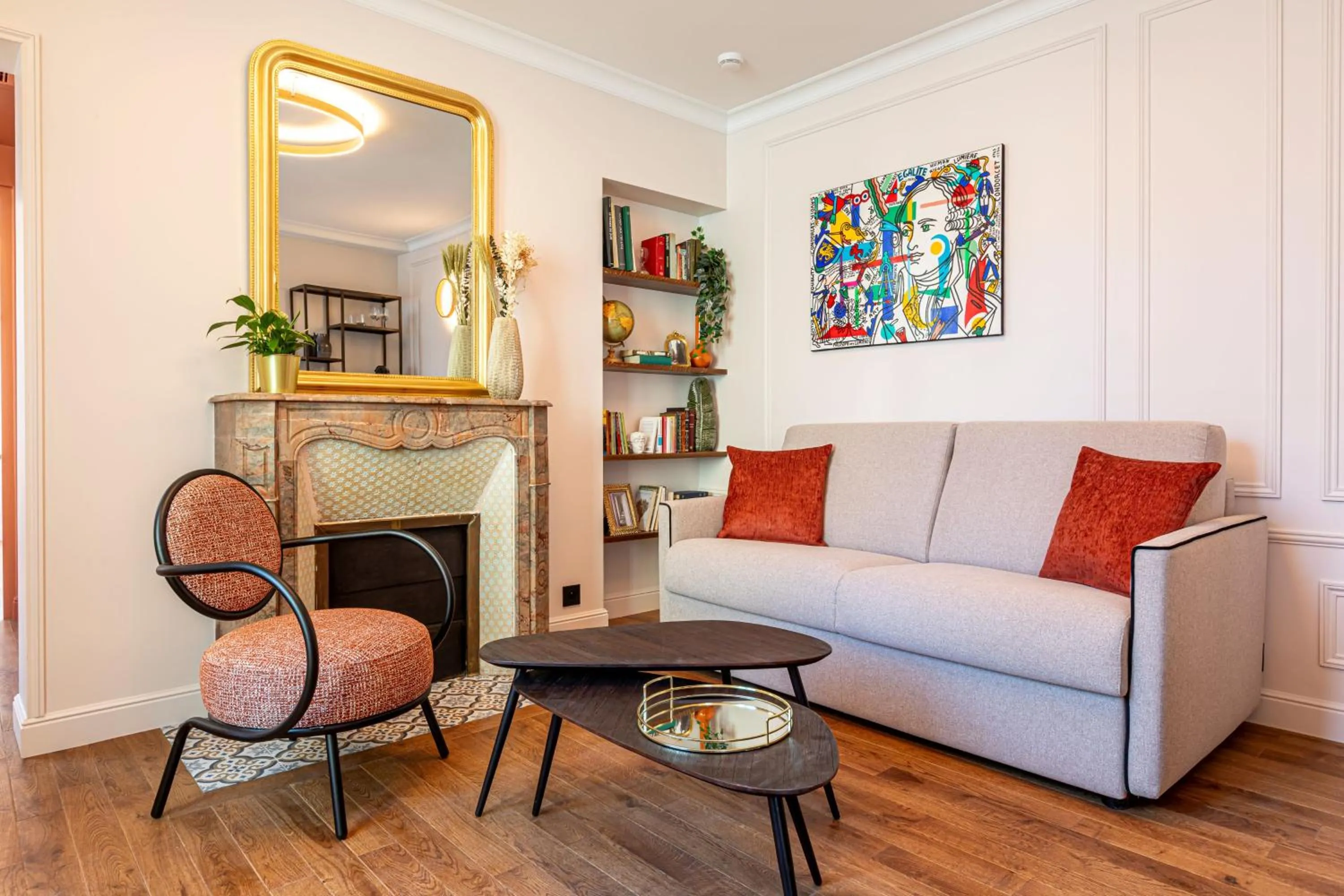 Living room in Villa SoPi Appart'Hotel by Patrick Hayat