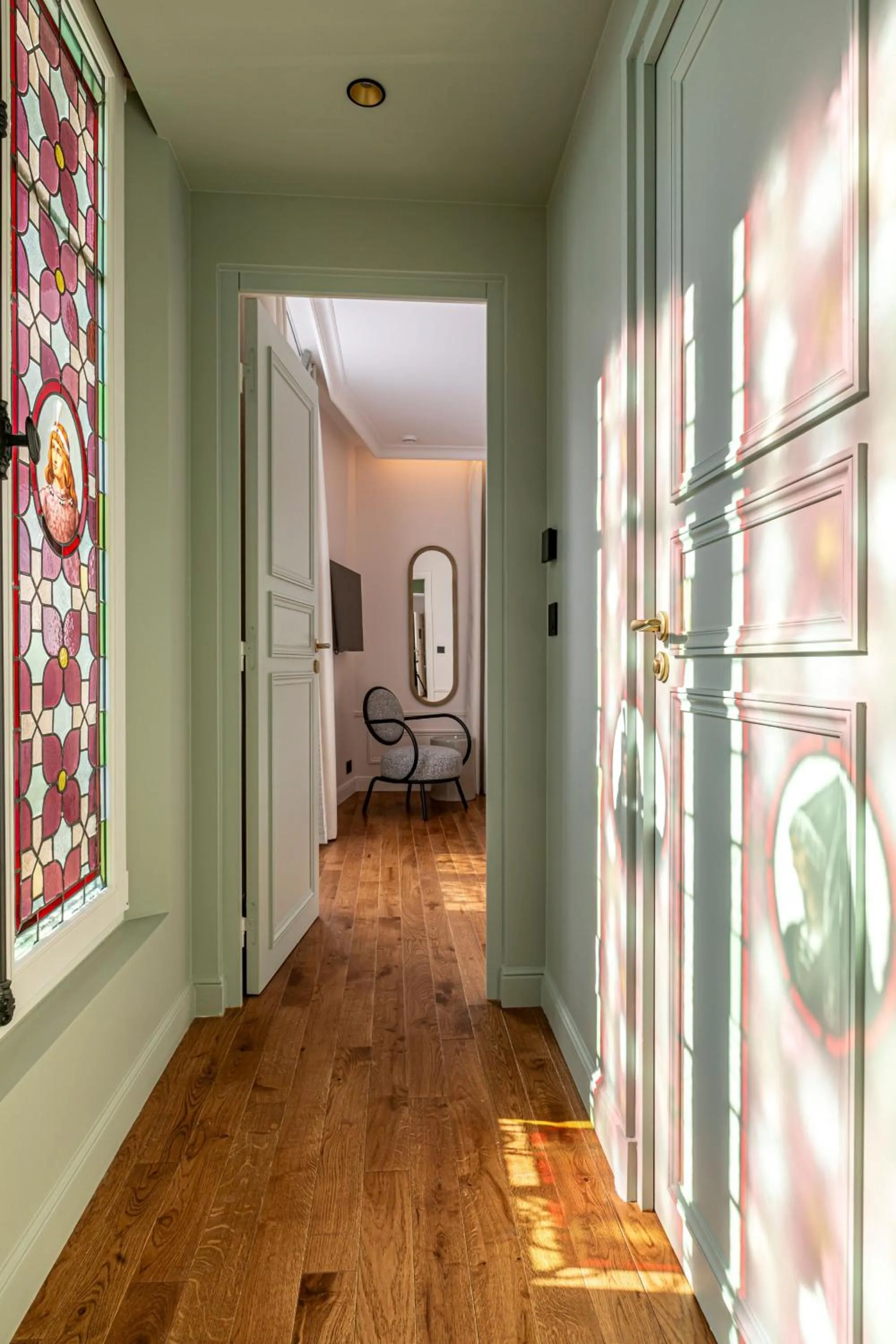 Decorative detail in Villa SoPi Appart'Hotel by Patrick Hayat