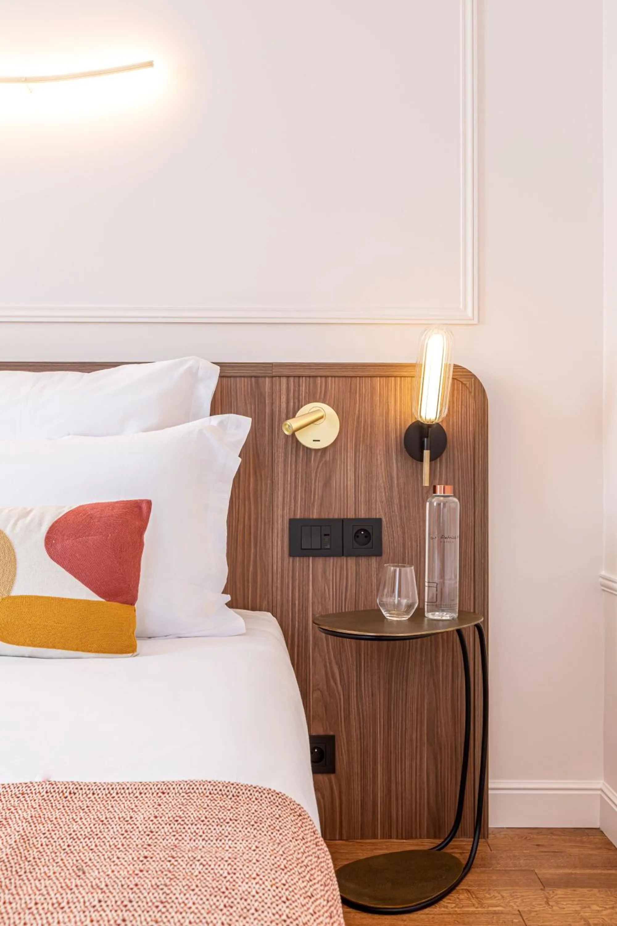 Bed in Villa SoPi Appart'Hotel by Patrick Hayat