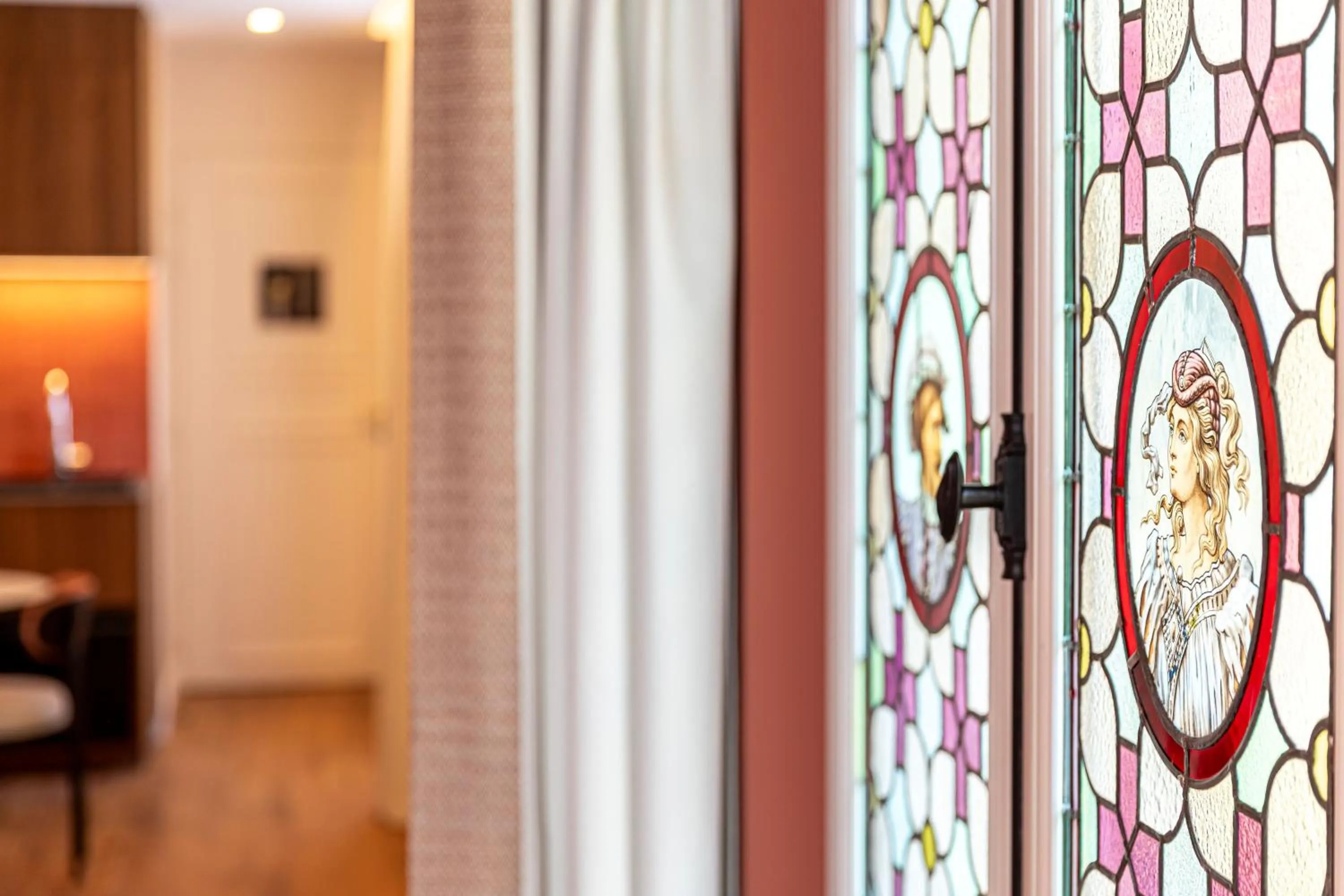 Decorative detail in Villa SoPi Appart'Hotel by Patrick Hayat