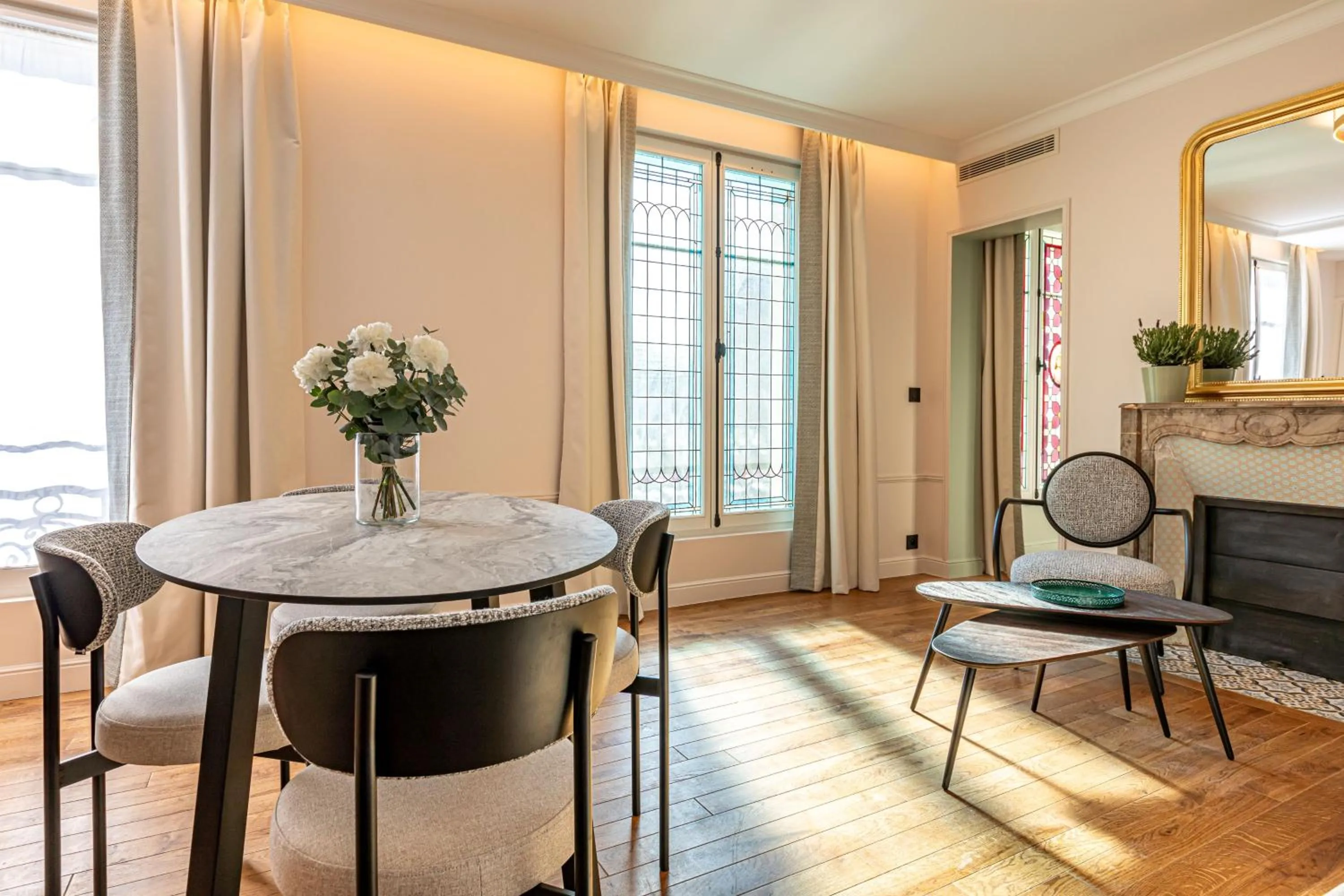 Living room in Villa SoPi Appart'Hotel by Patrick Hayat