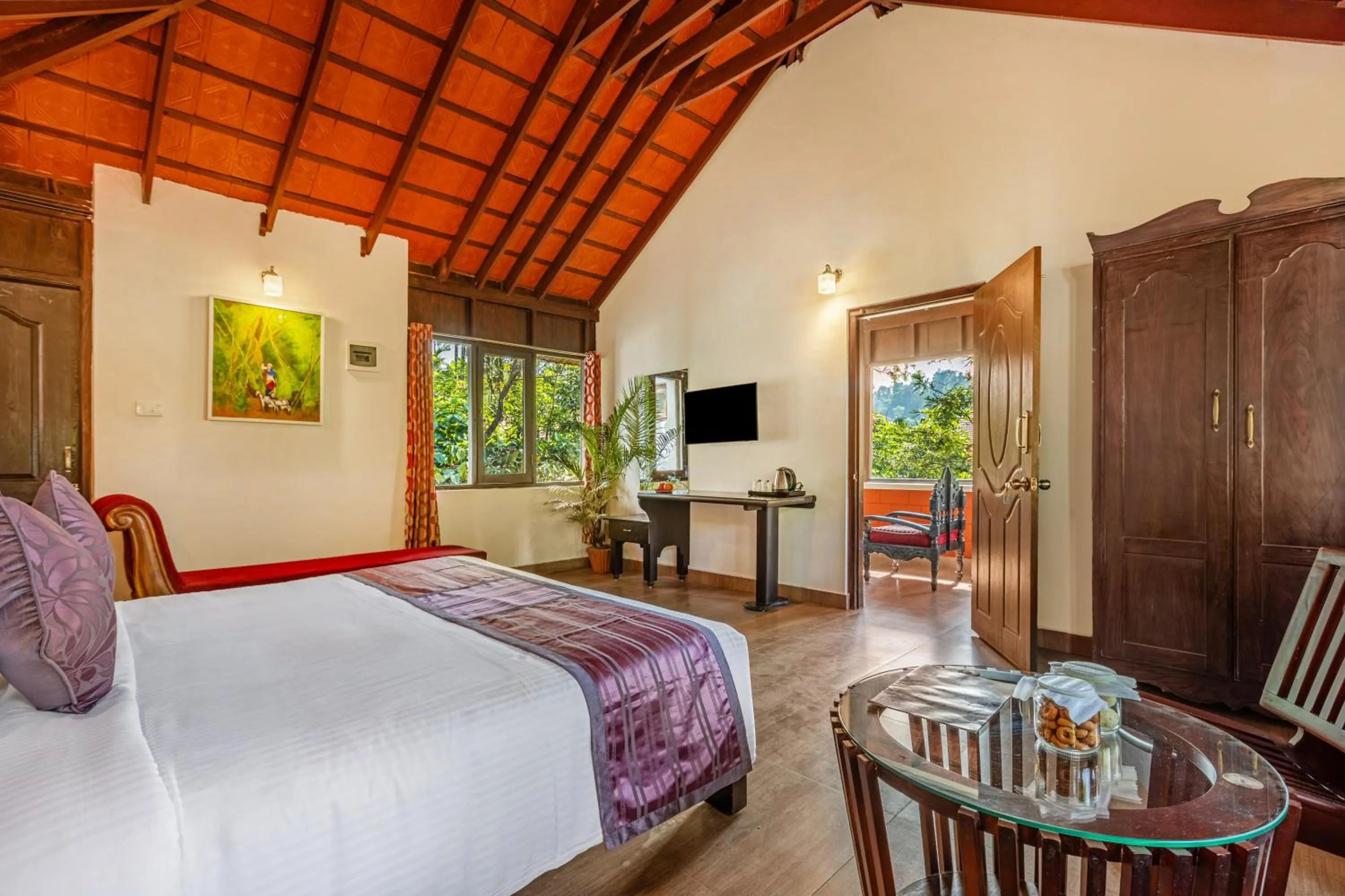 Photo of the whole room, Bed in Sterling Brookstone Coorg