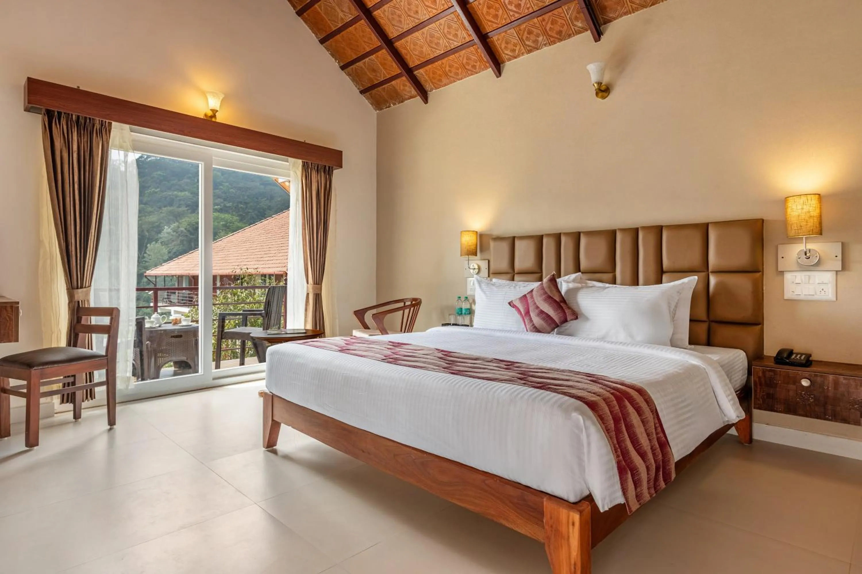 Bedroom, Bed in Sterling Brookstone Coorg