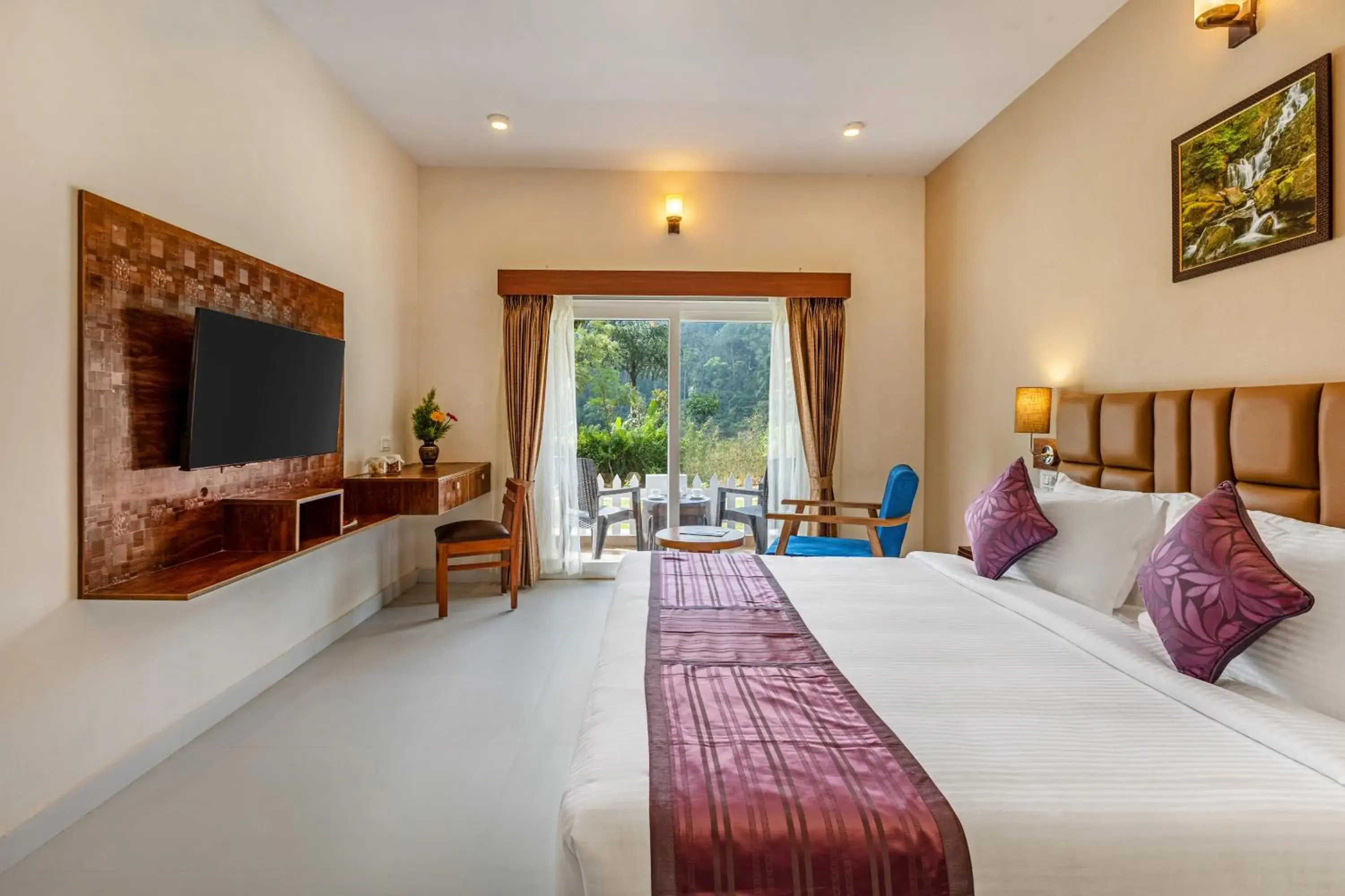 Garden View Classic Room with Sitout in Sterling Brookstone Coorg Garden View Classic Room with Sitout in Sterling Brookstone Coorg