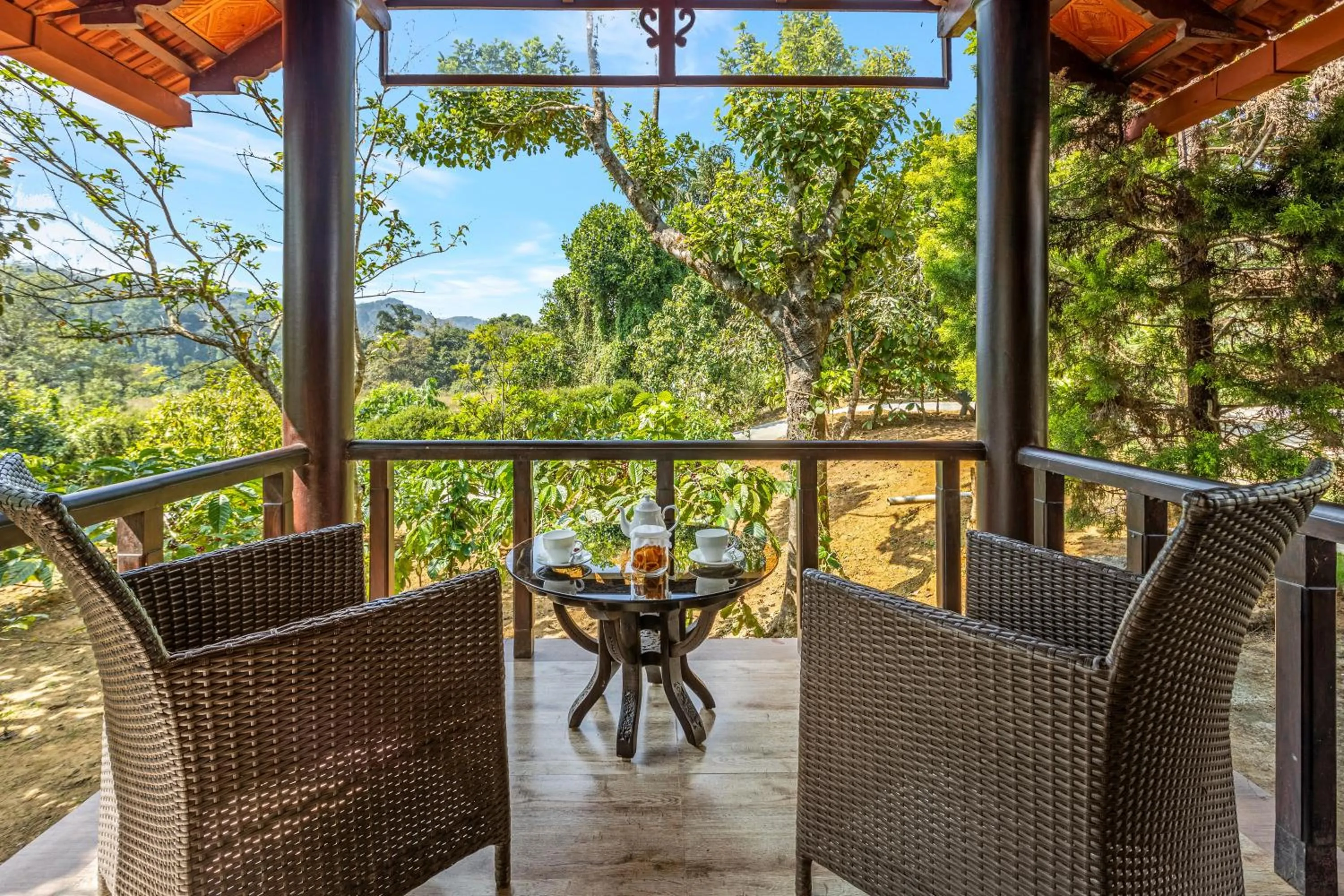 Seating area in Sterling Brookstone Coorg