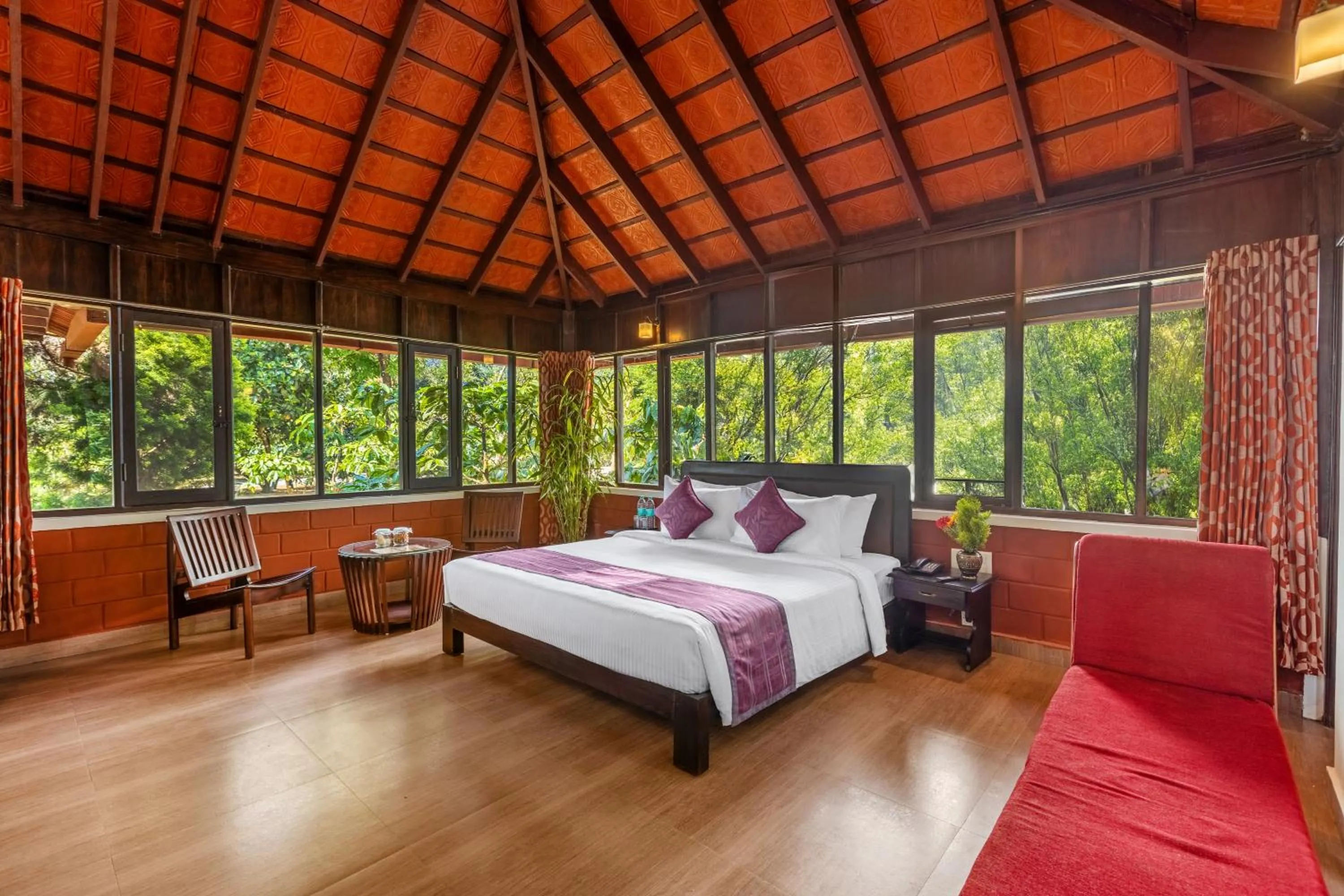 Bedroom, Bed in Sterling Brookstone Coorg