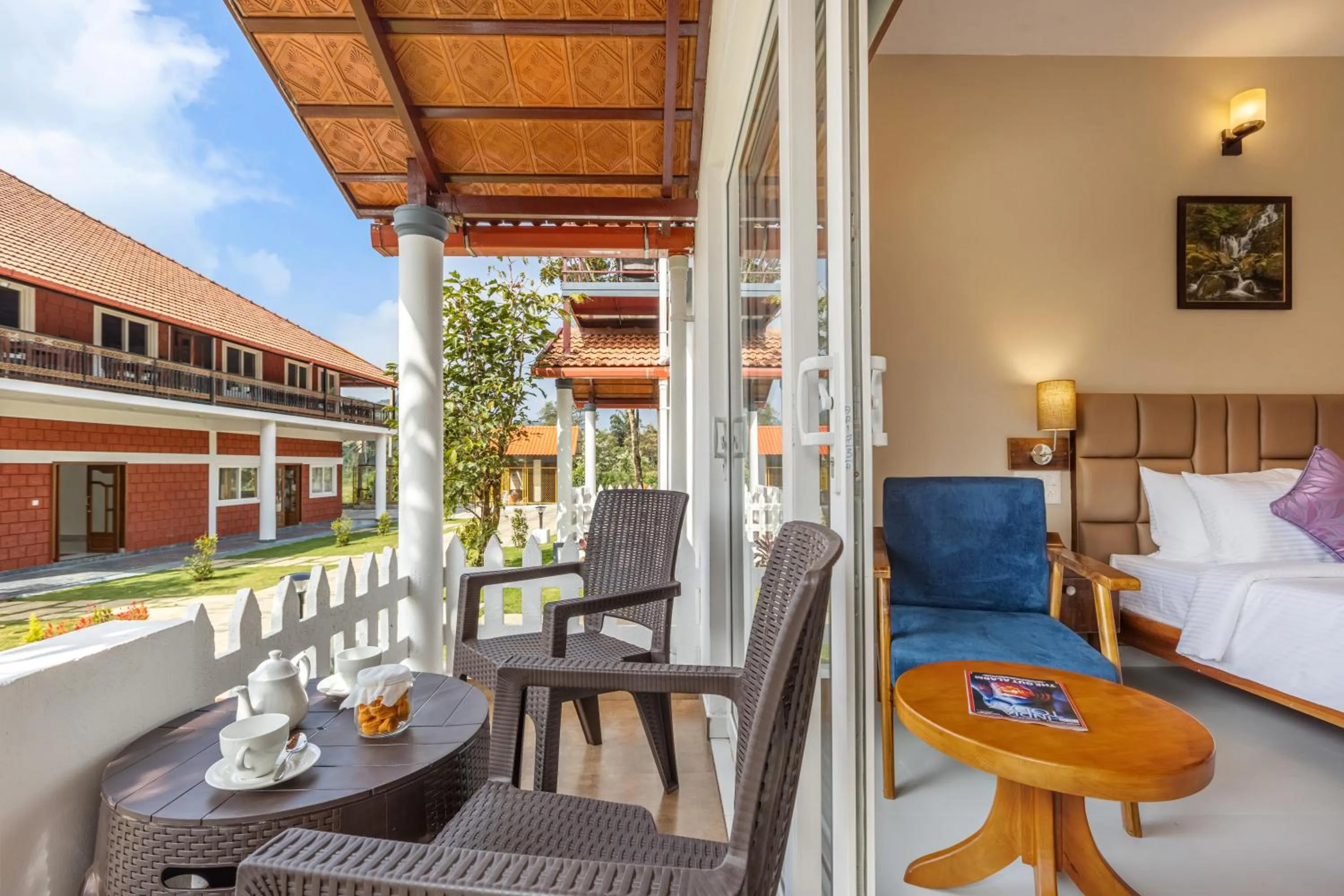 Seating area in Sterling Brookstone Coorg