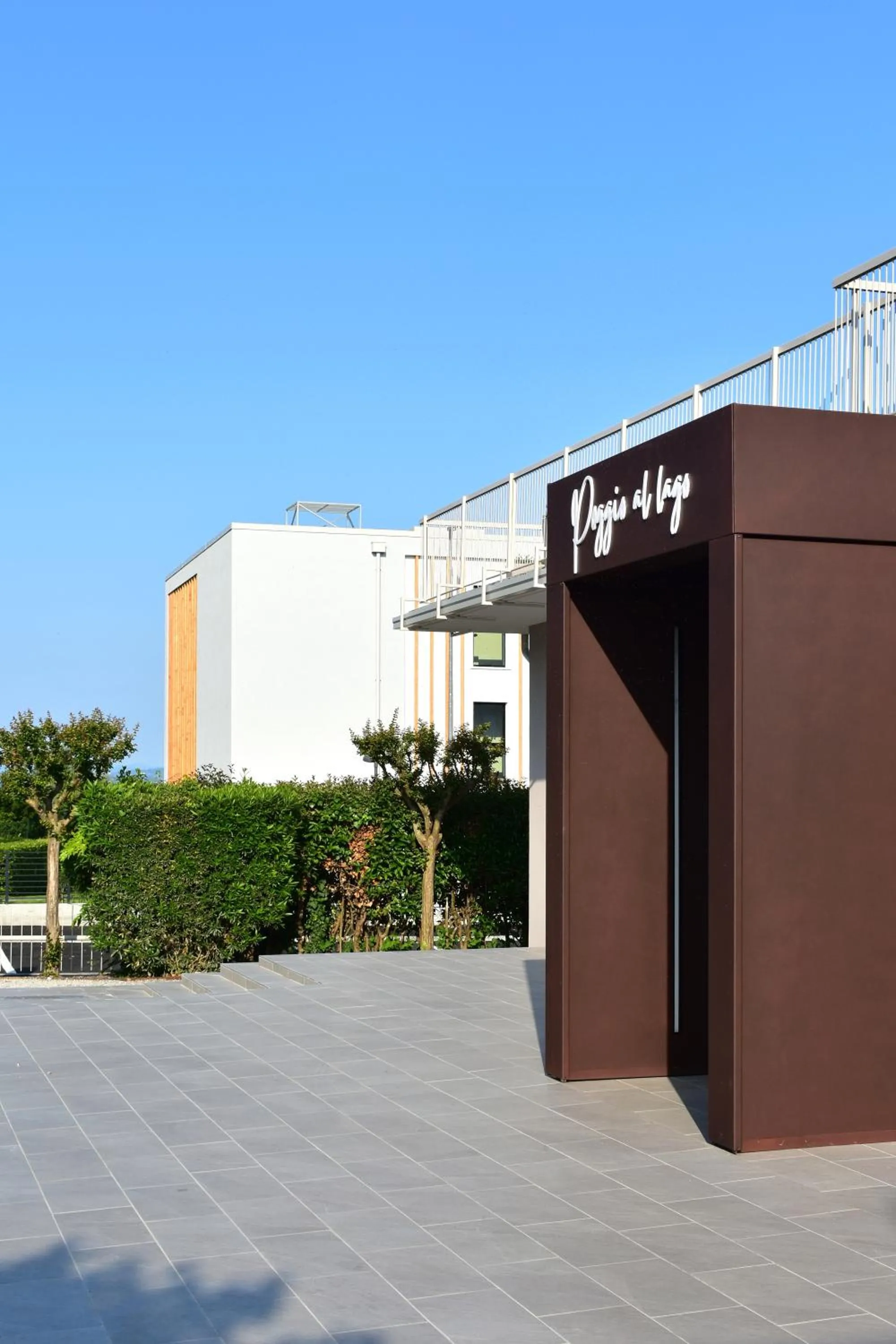 Street view in Poggio Al Lago Apartments & Rooms