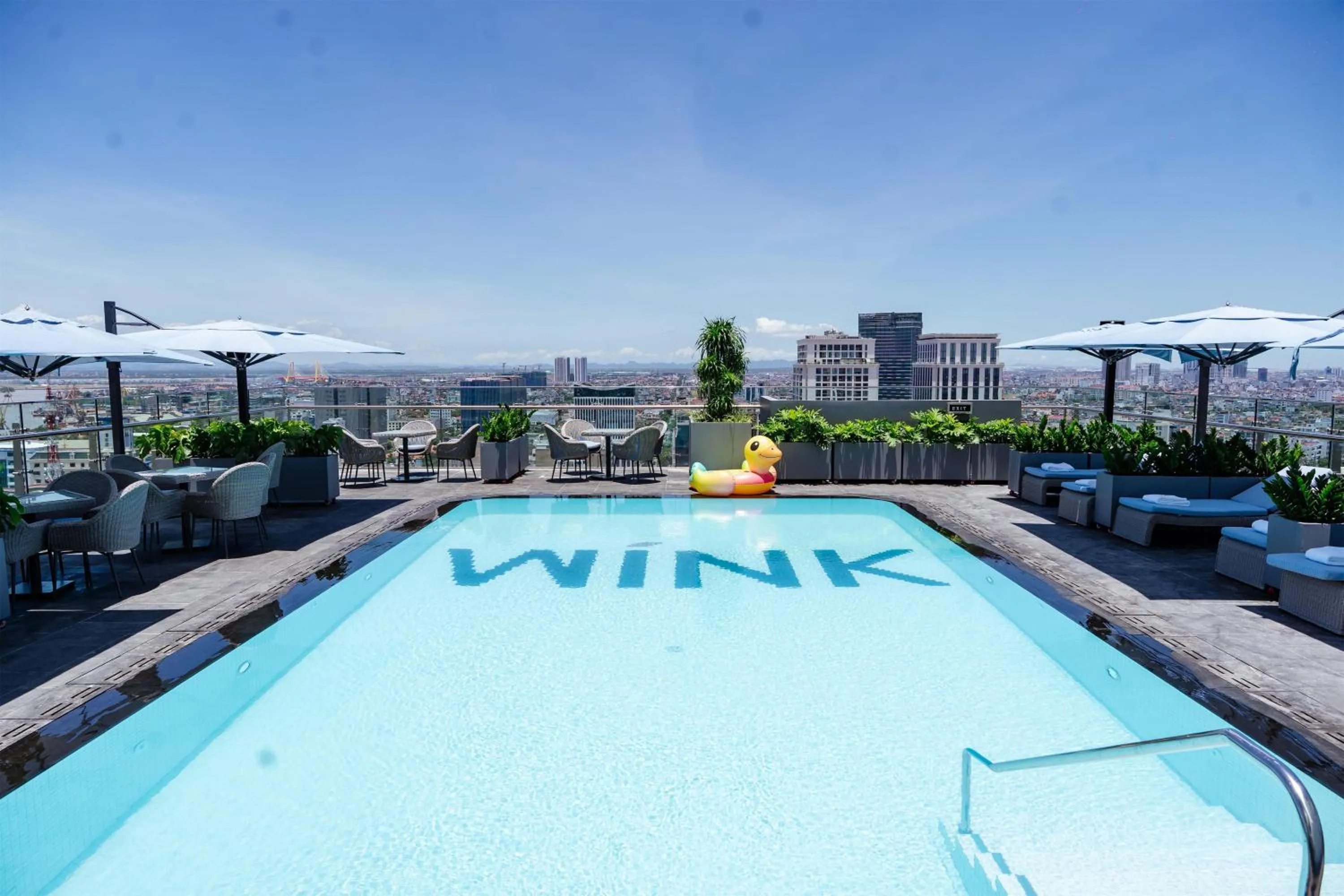 Swimming pool in Wink Hai Phong Centre, Unscripted by Hyatt - 24 Hours stay