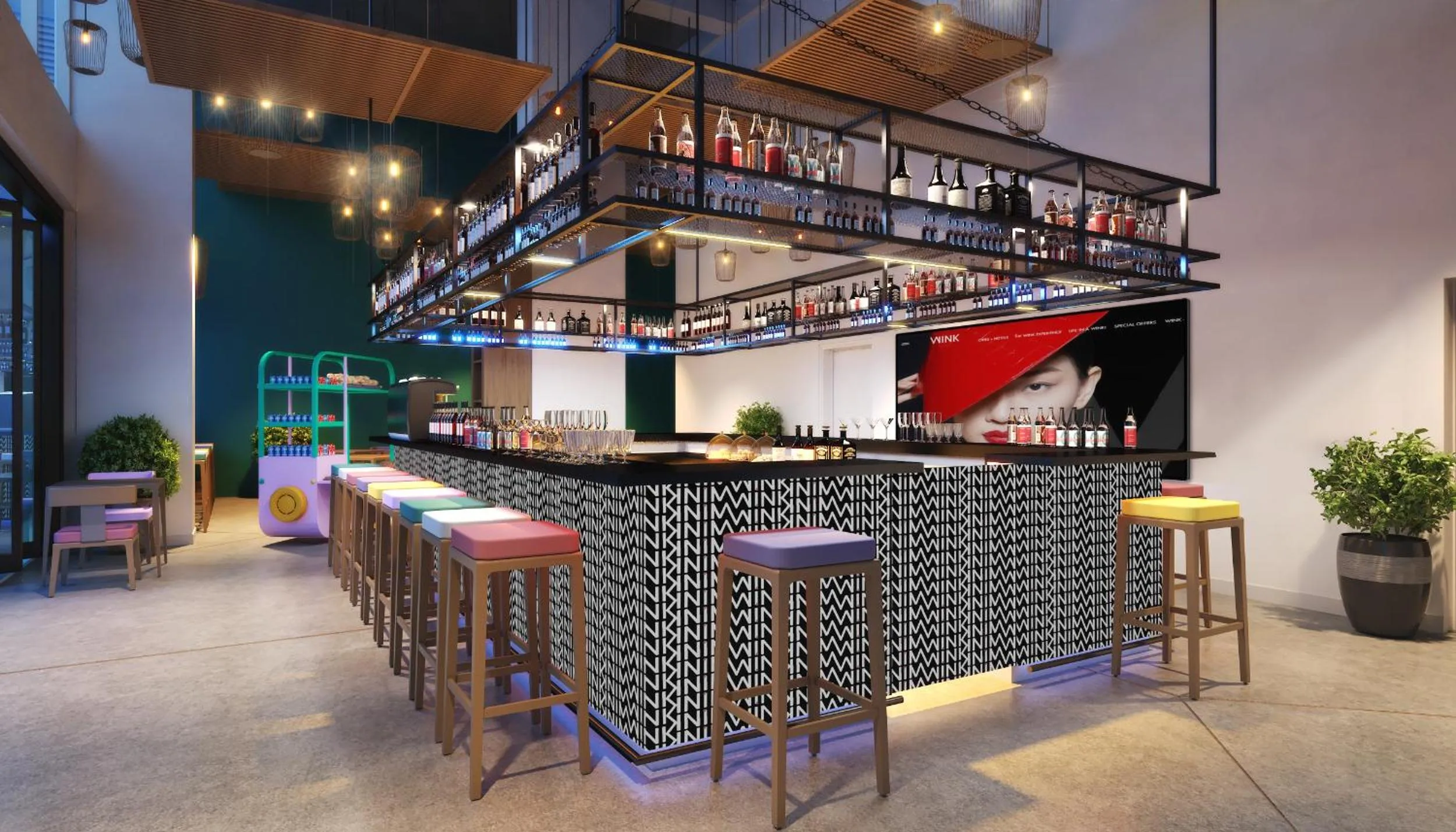 Restaurant/places to eat in Wink Hai Phong Centre, Unscripted by Hyatt