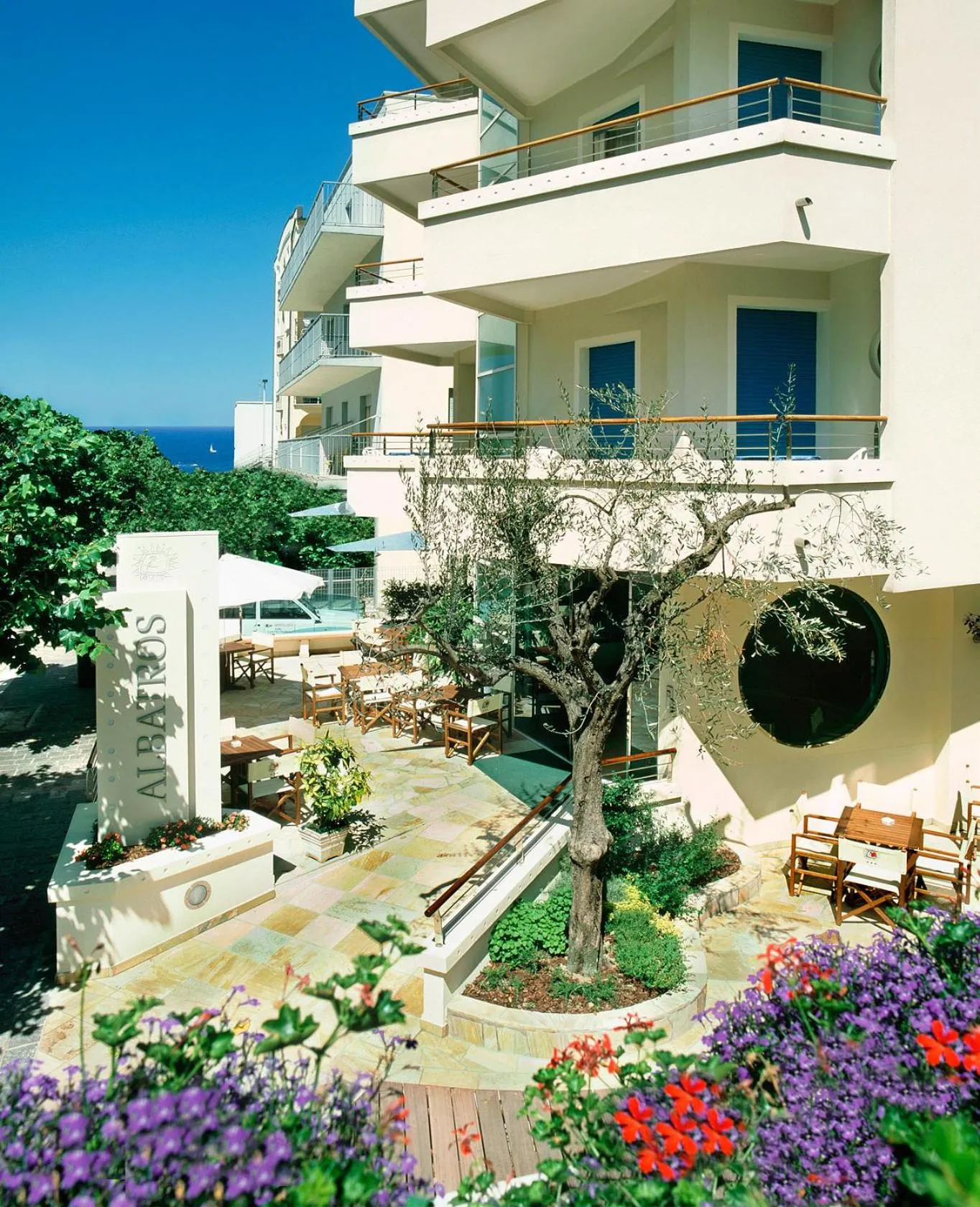 Property building in Hotel Albatros