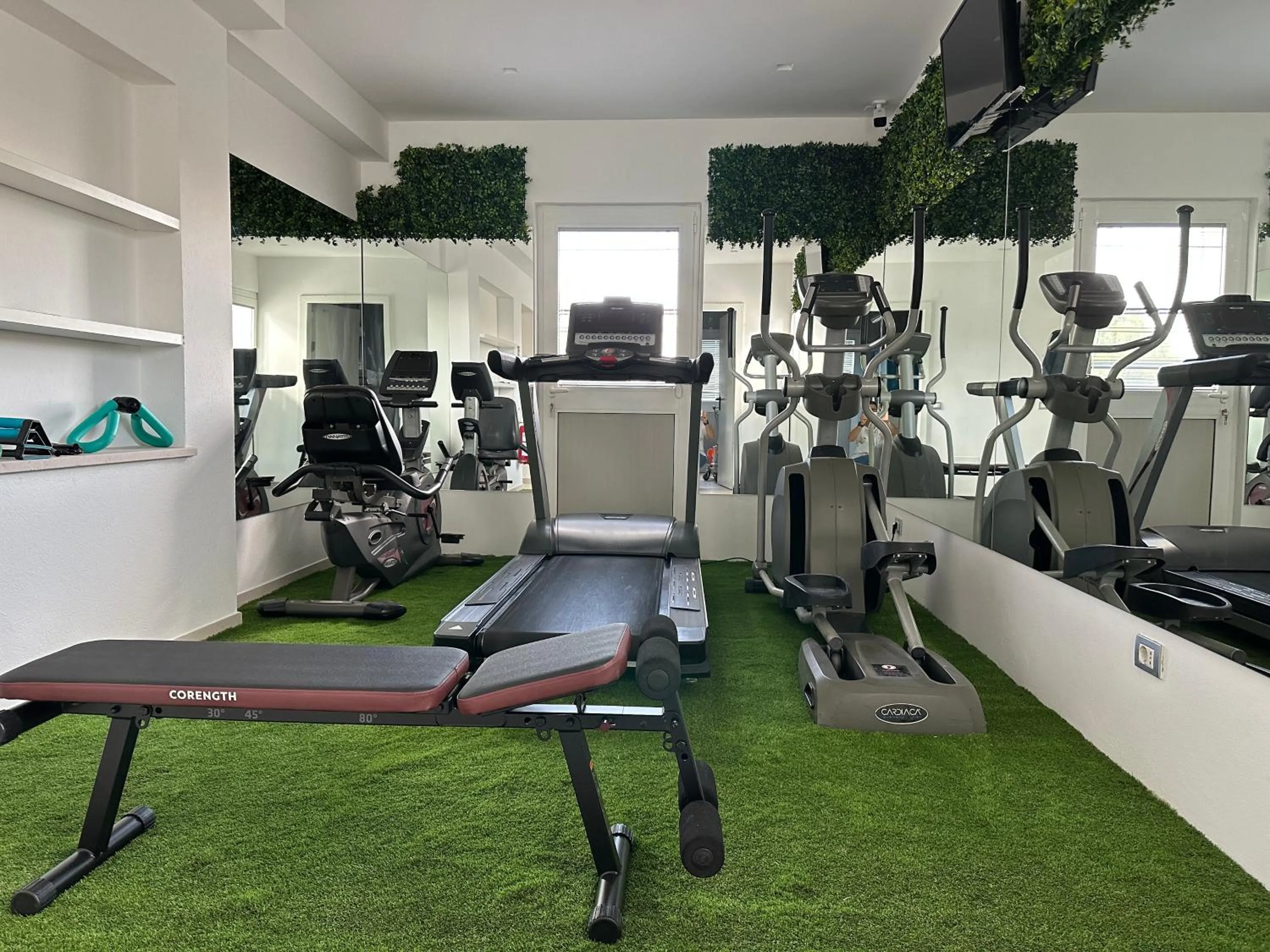 Fitness centre/facilities in Hotel Albatros