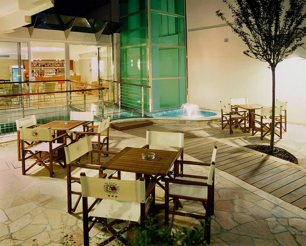 Patio in Hotel Albatros