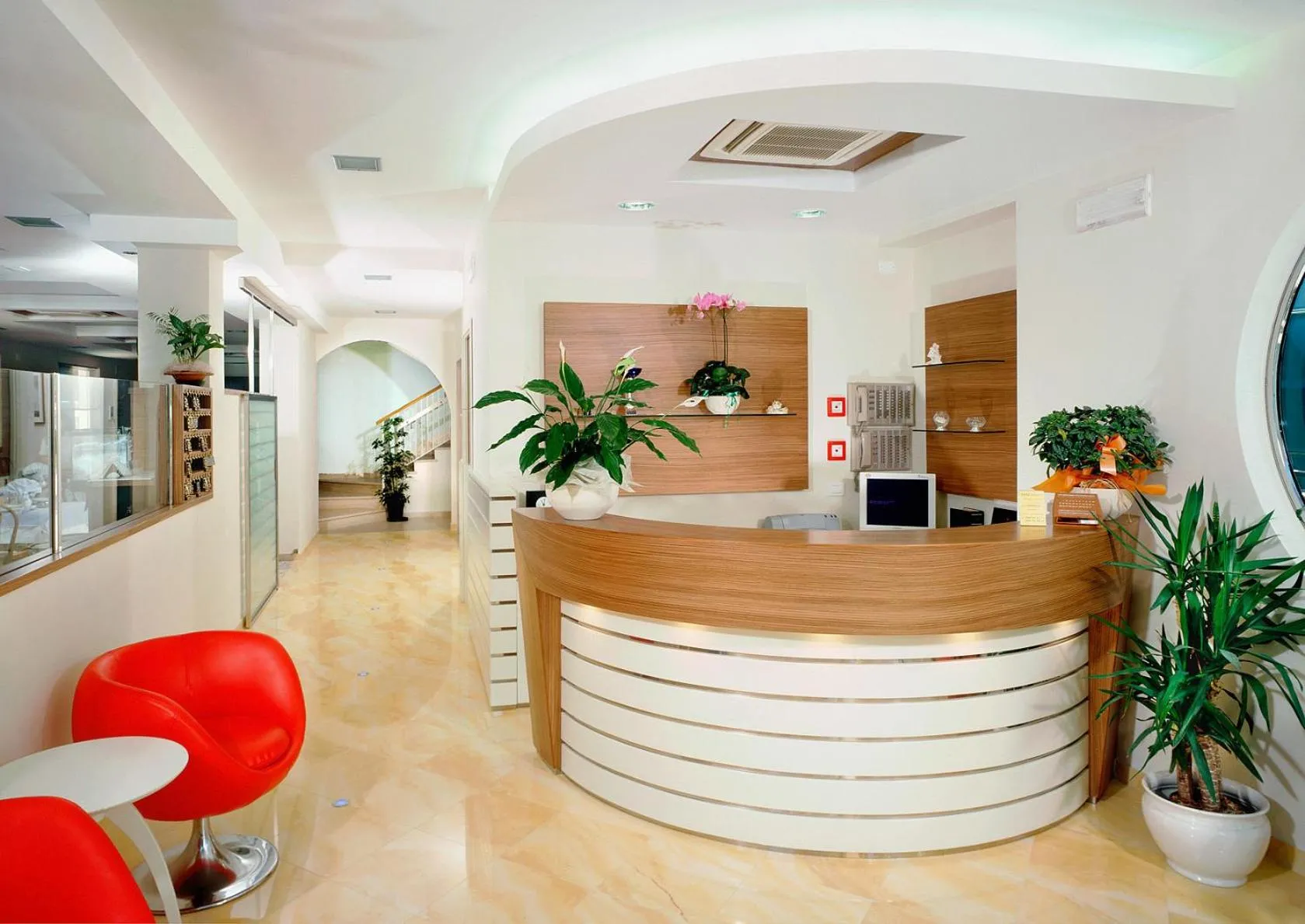 Lobby or reception in Hotel Albatros