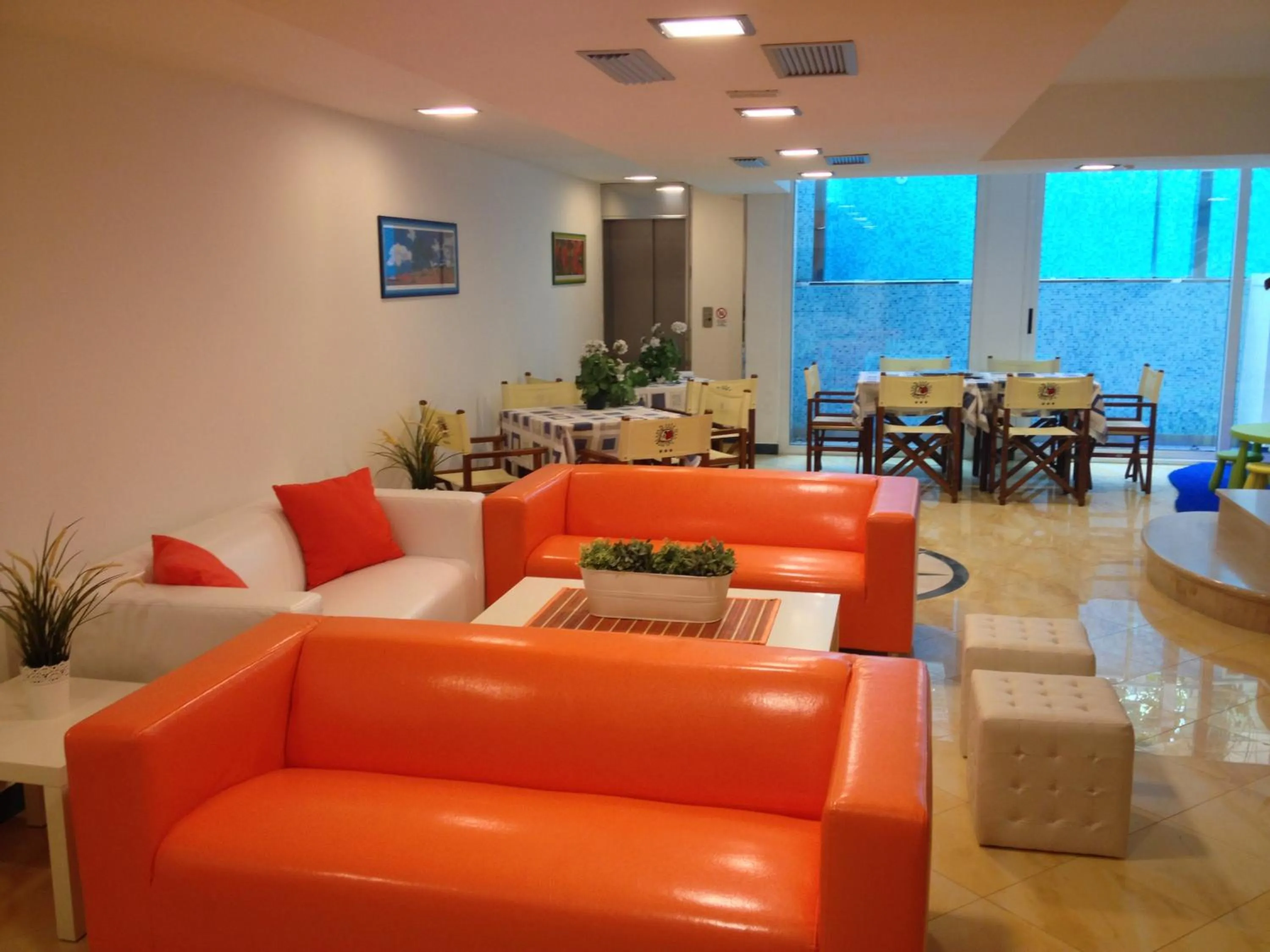 Living room in Hotel Albatros