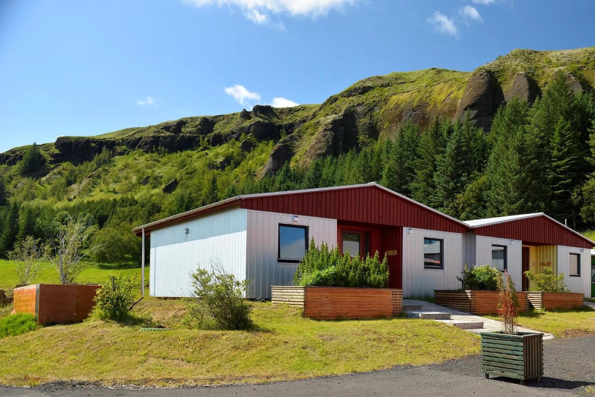 Facade/entrance in Klausturhof Guesthouse