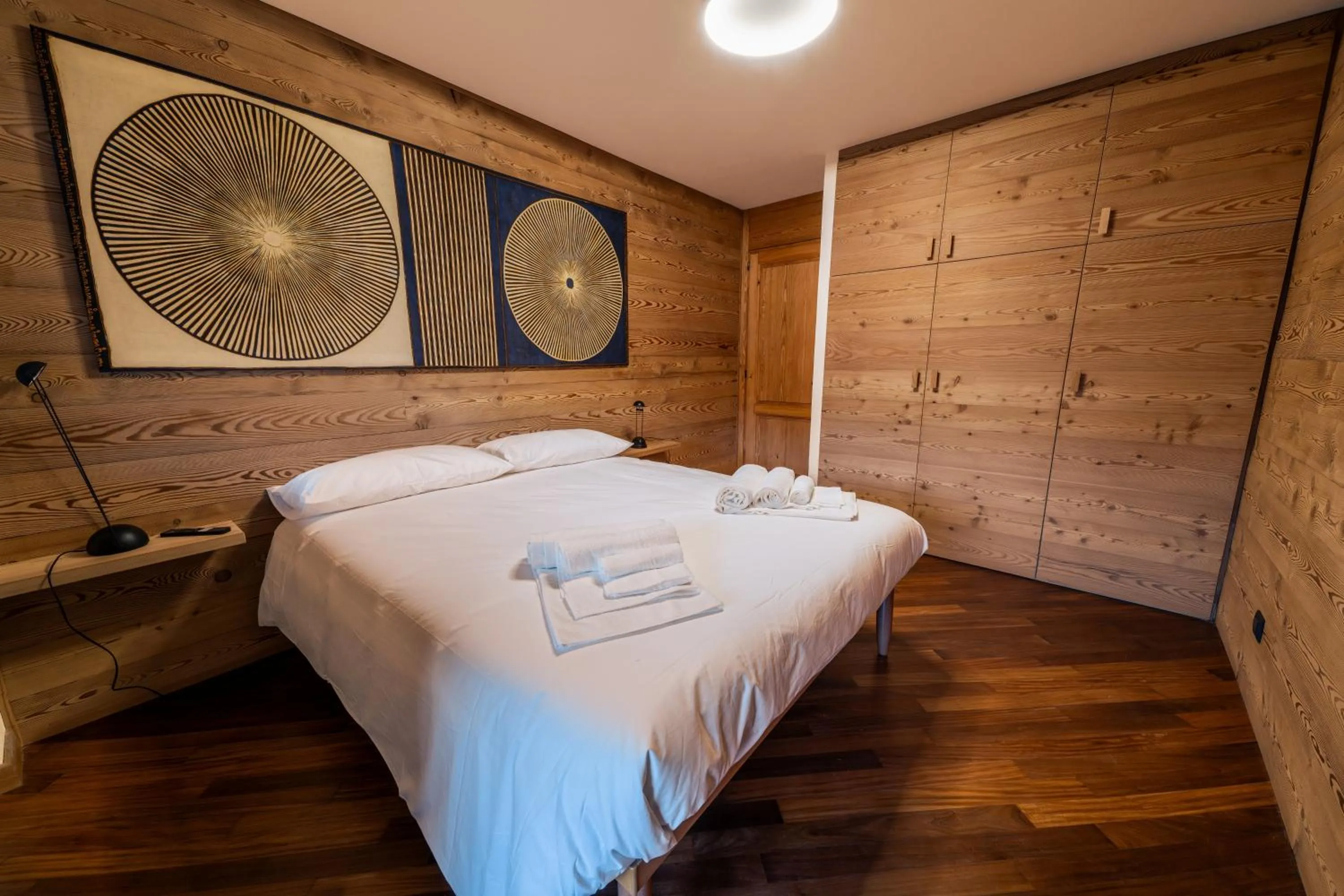 Bedroom, Bed in Appartamento Prestige