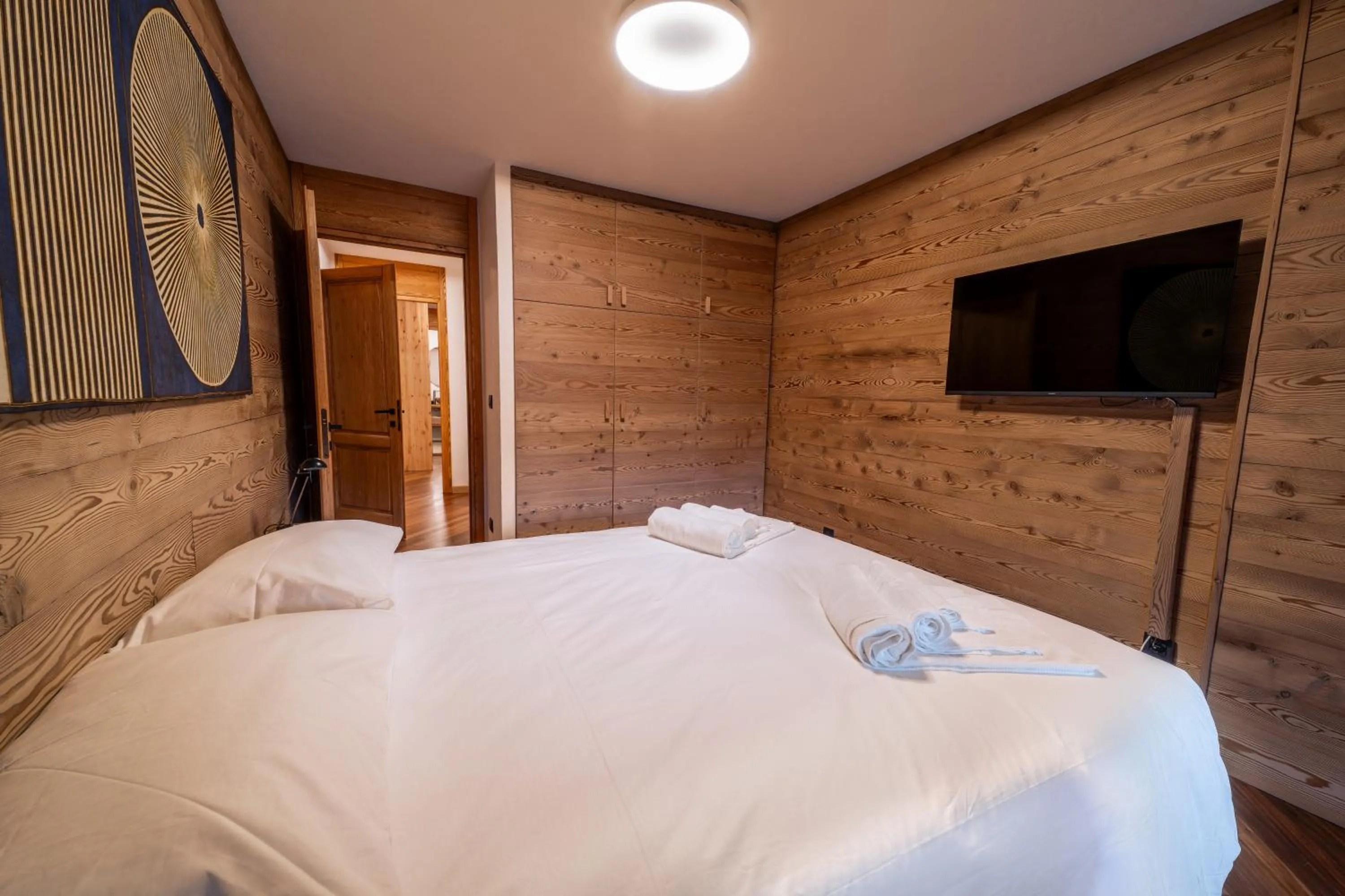 TV and multimedia, Bed in Appartamento Prestige