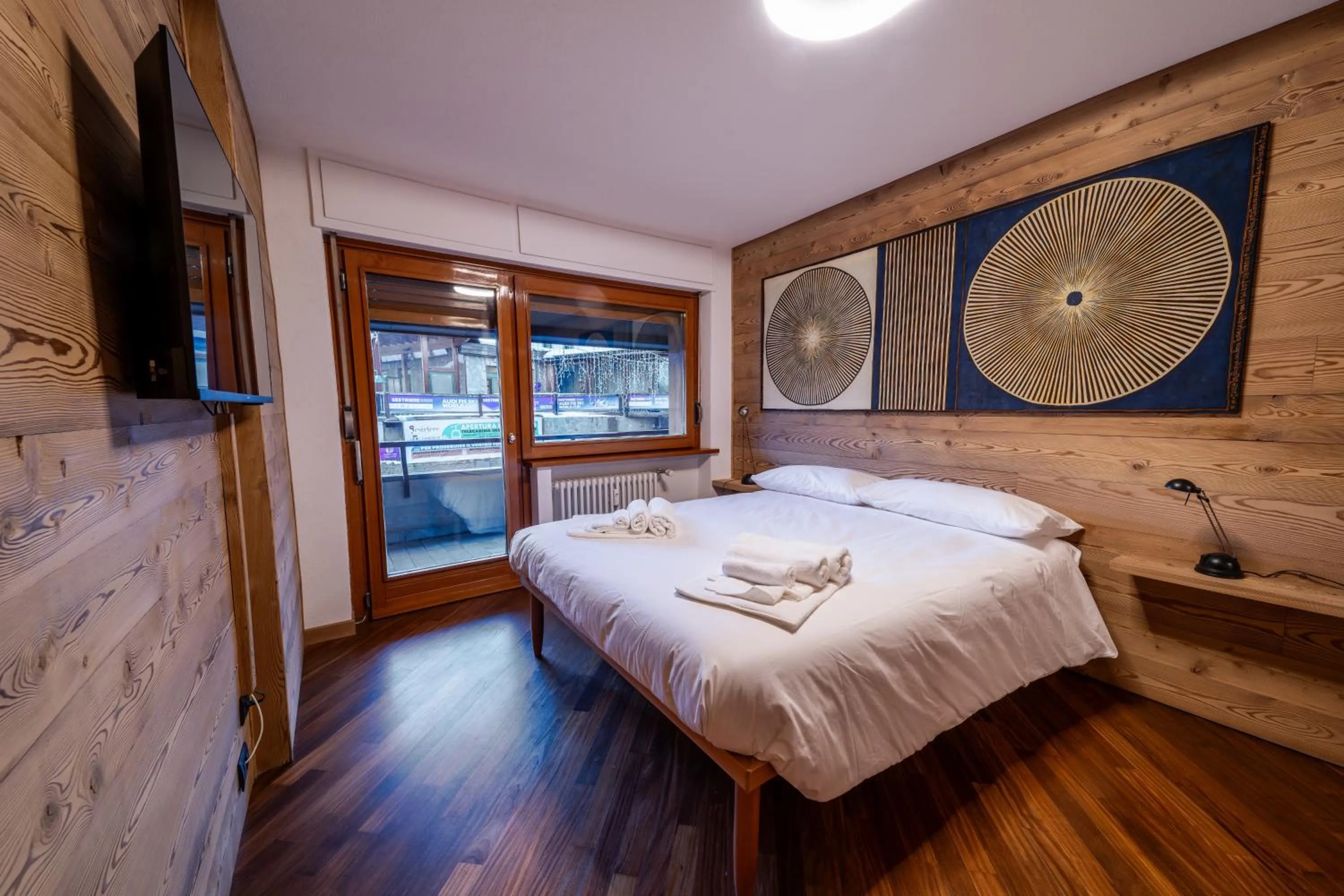 Bedroom, Bed in Appartamento Prestige