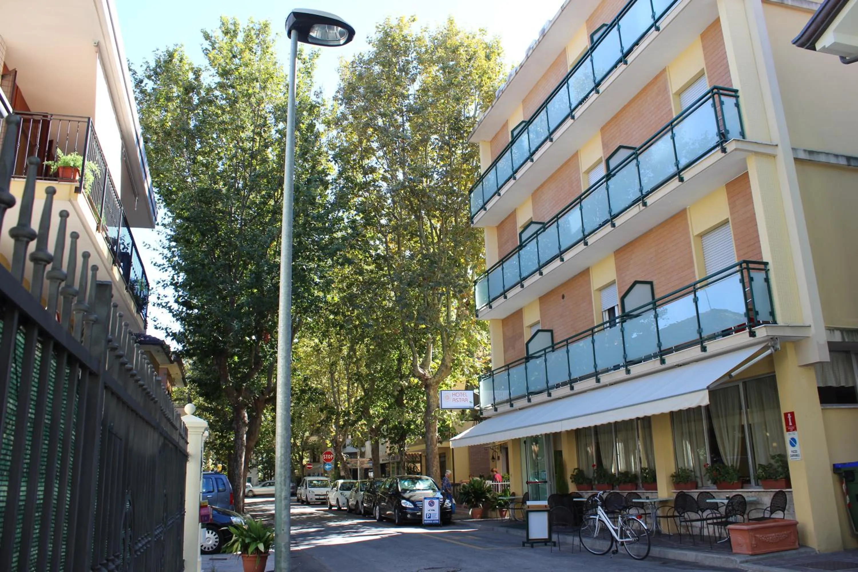 Property building in Hotel Astra