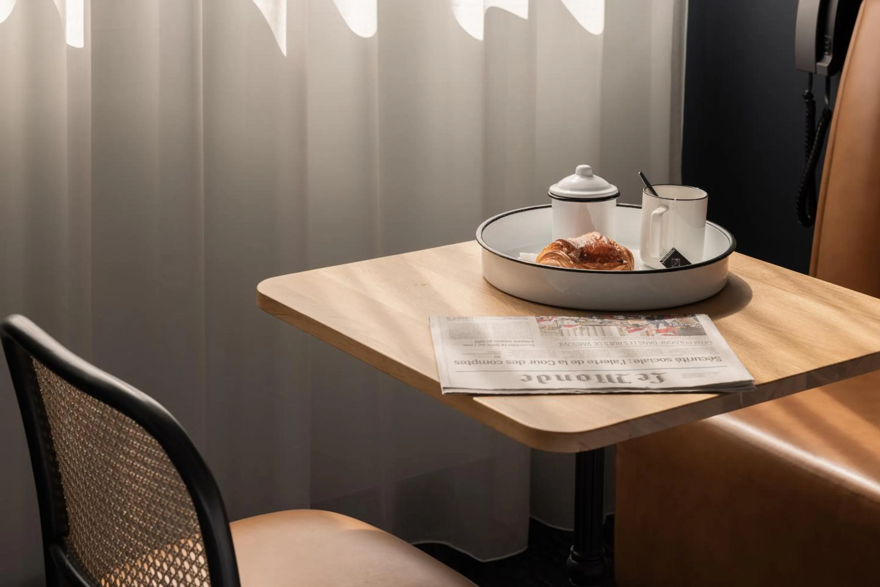 Bedroom in 1.75 Paris Le Charme