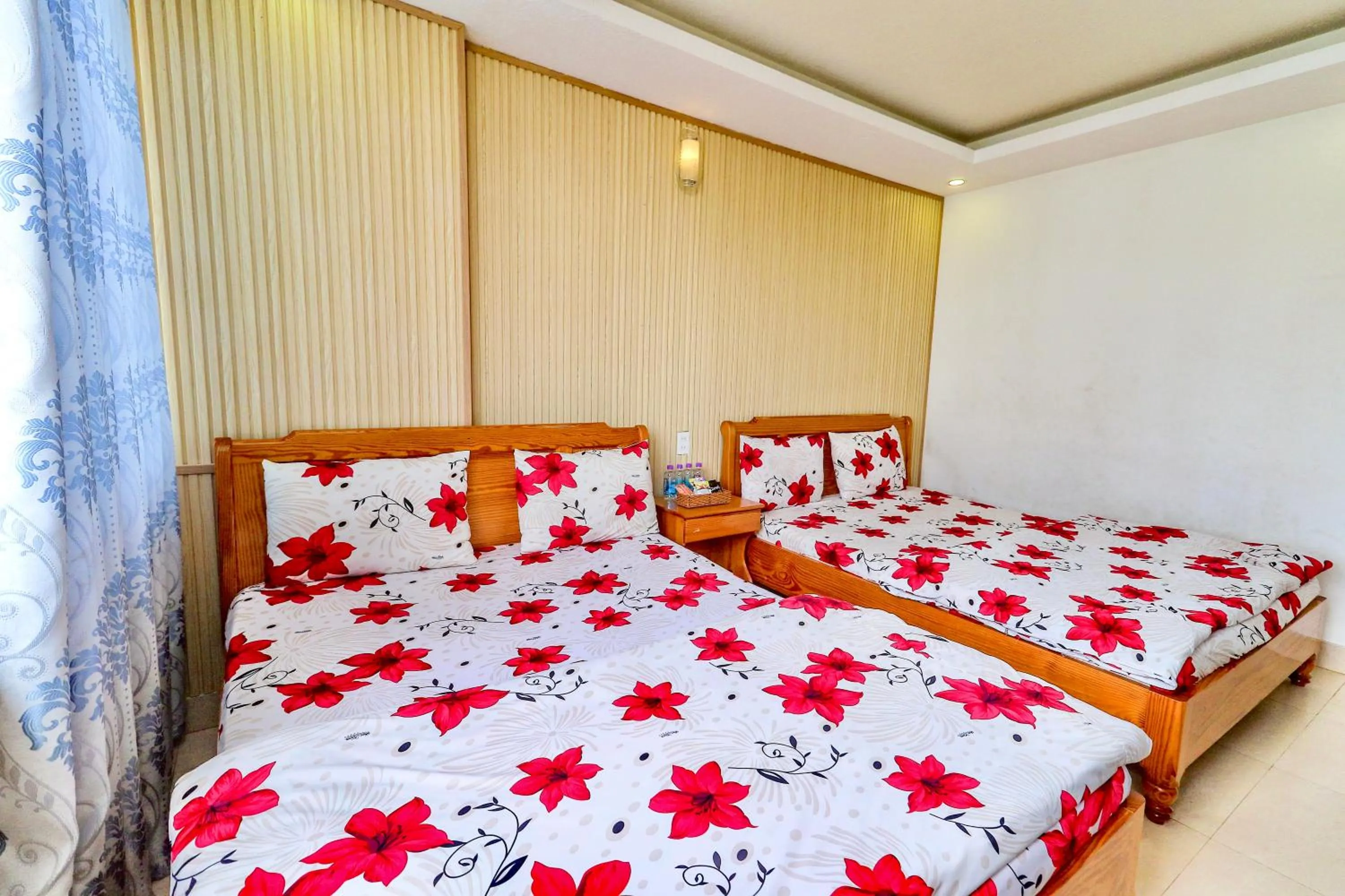 Bed in Hoang Nguyen Hotel