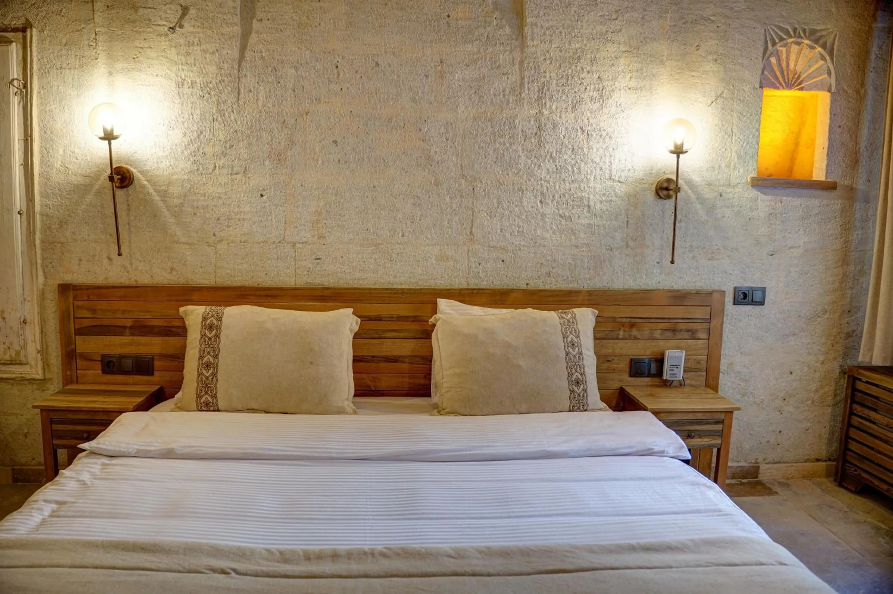 Bed in Cappadocia Alfa Cave Hotel