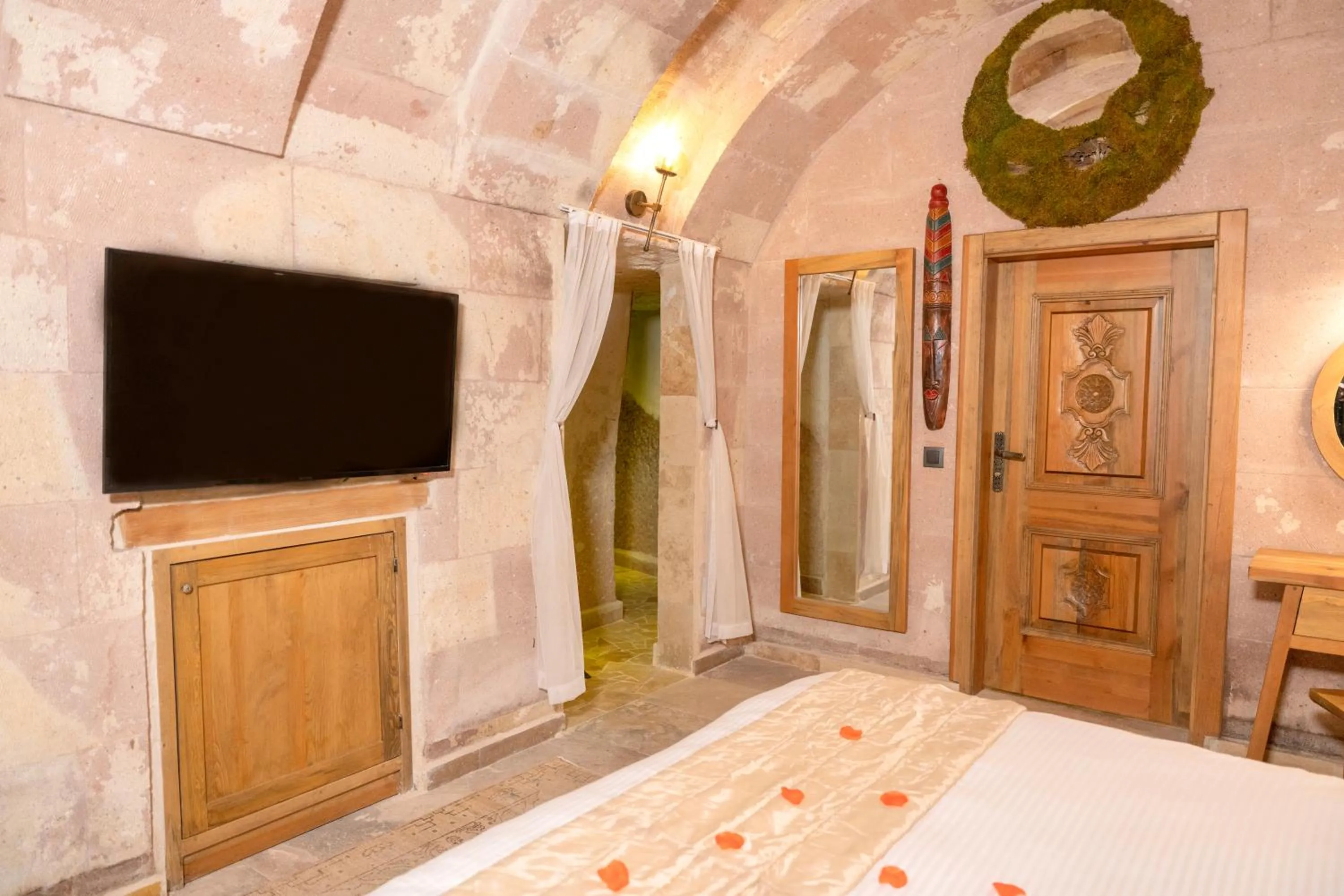 Bed in Cappadocia Alfa Cave Hotel