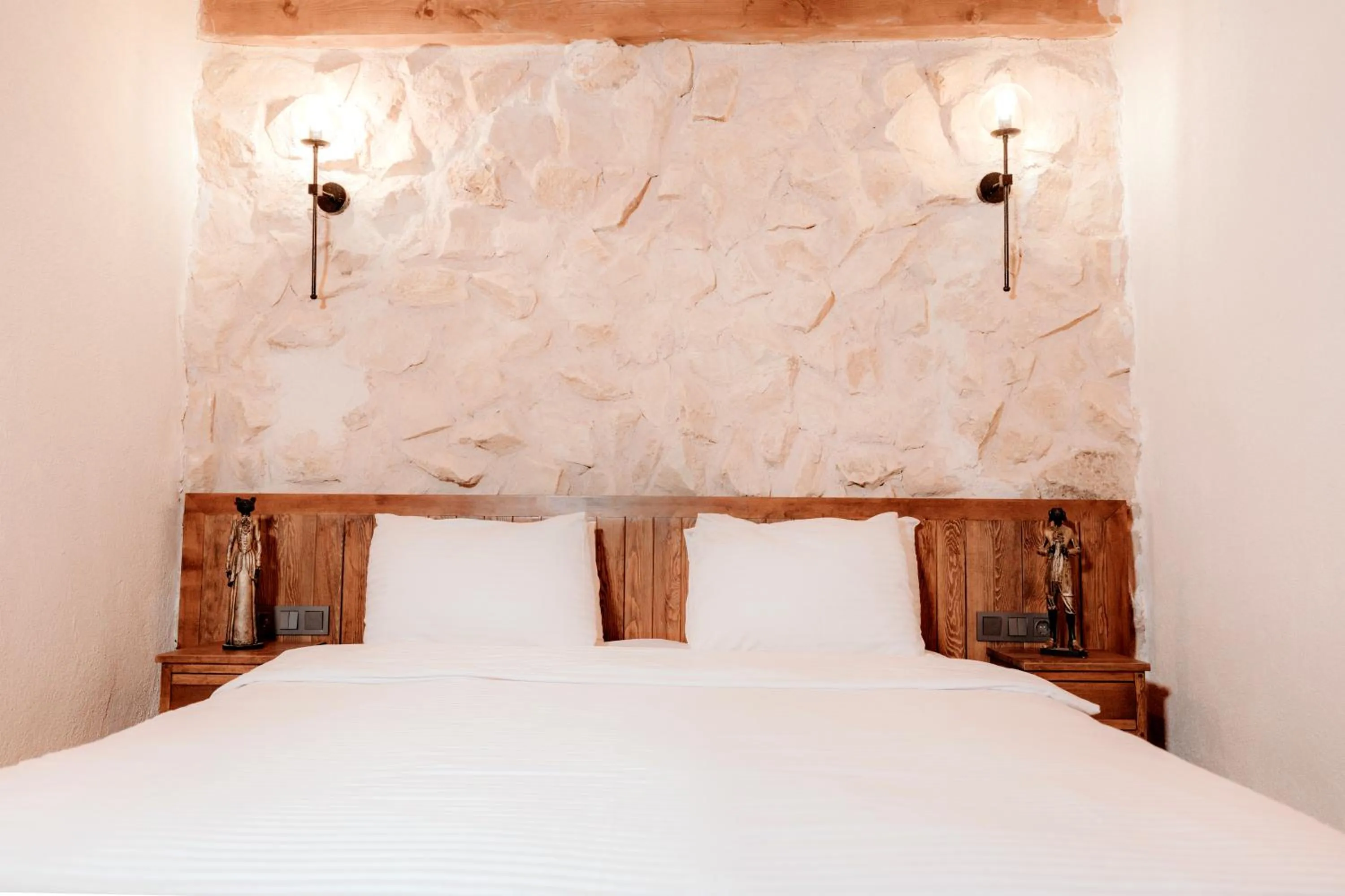 Bed in Cappadocia Alfa Cave Hotel