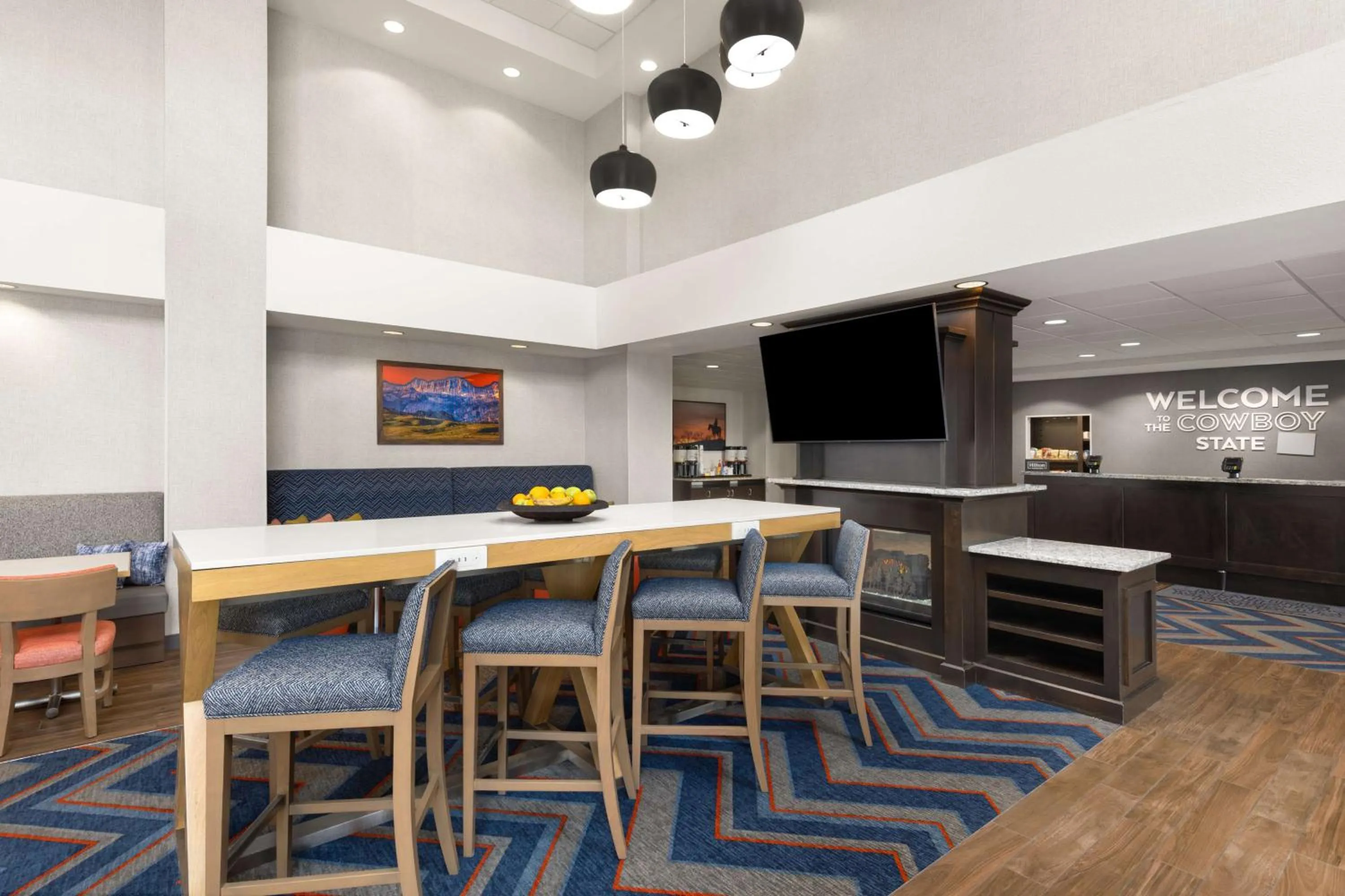 Lobby or reception in Hampton Inn & Suites Douglas