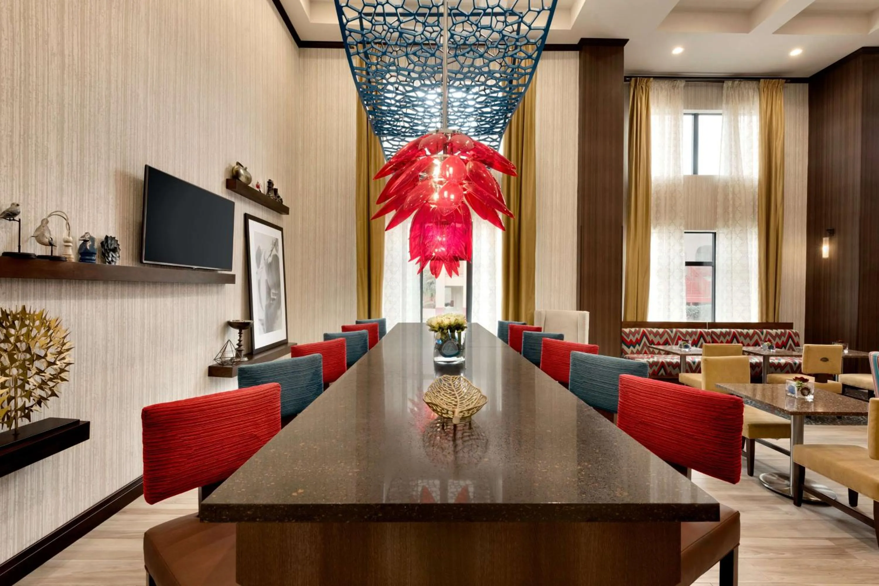 Lobby or reception in Hampton Inn and Suites Monroe