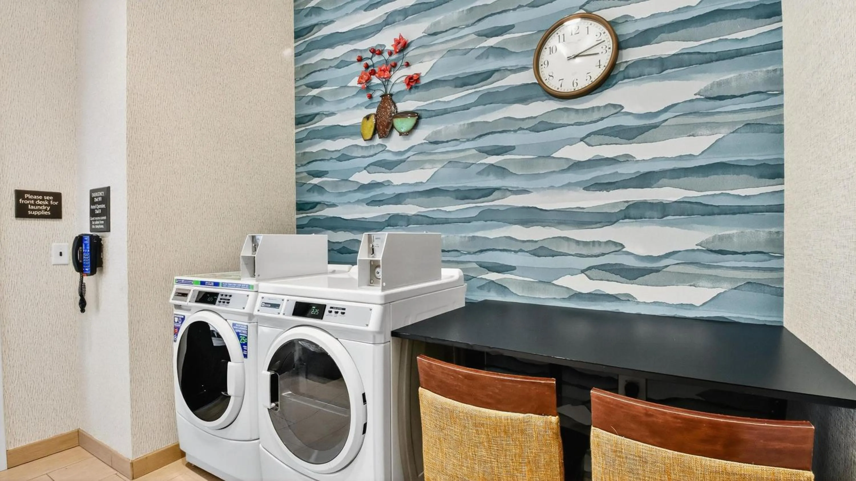laundry in Hampton Inn & Suites Chippewa Falls