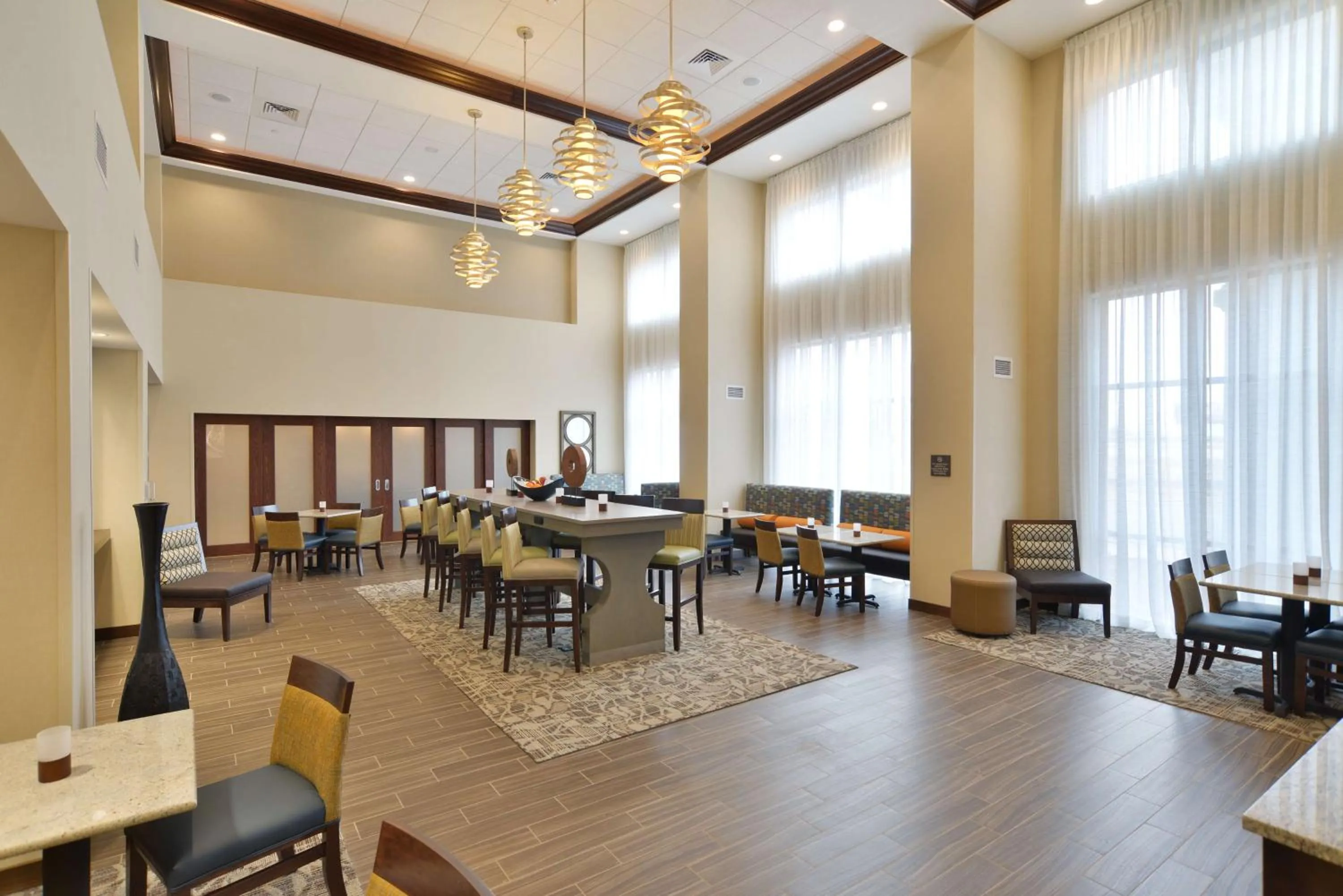 Lobby or reception in Hampton Inn & Suites Chippewa Falls