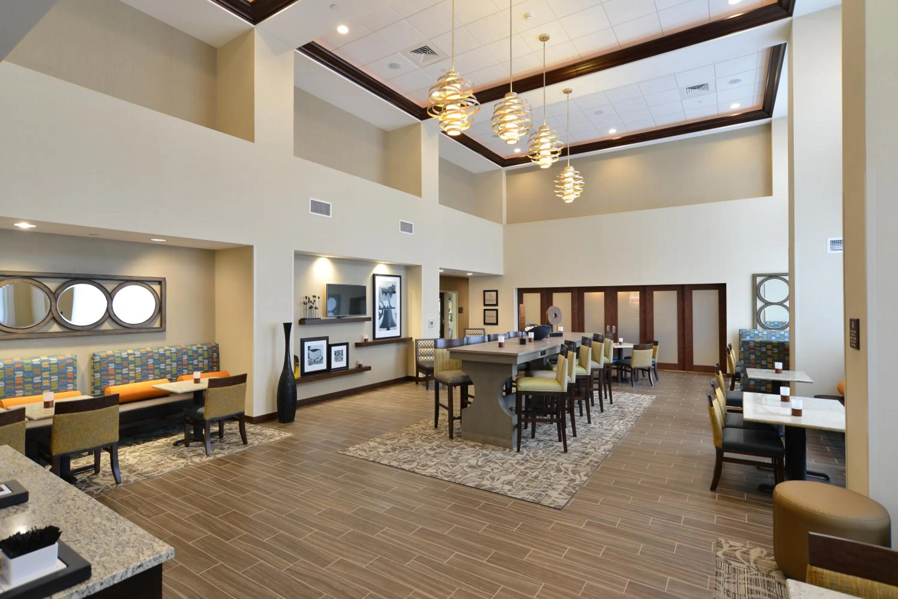 Lobby or reception in Hampton Inn & Suites Chippewa Falls