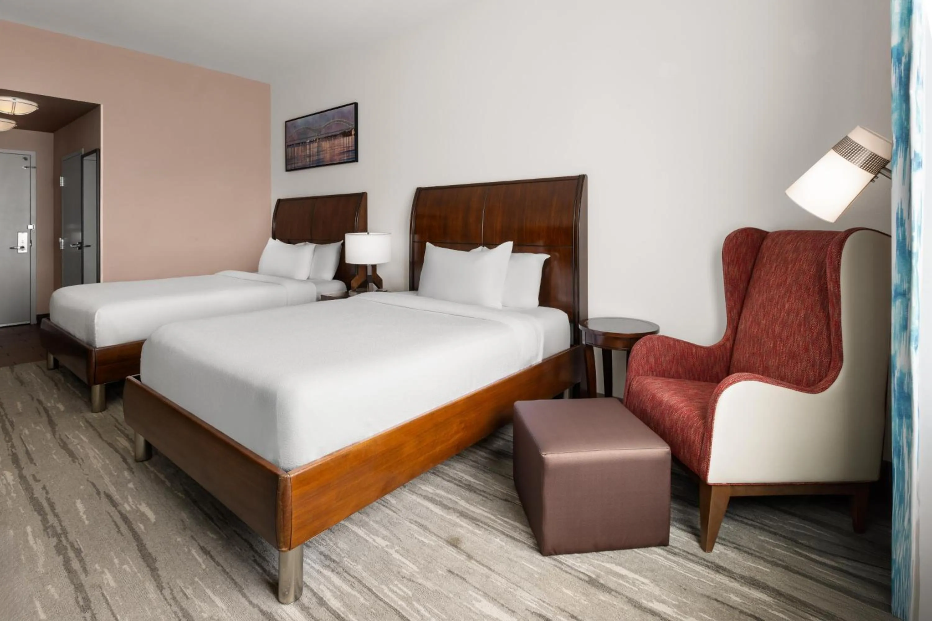 Bed in Hilton Garden Inn Memphis/Wolfchase Galleria