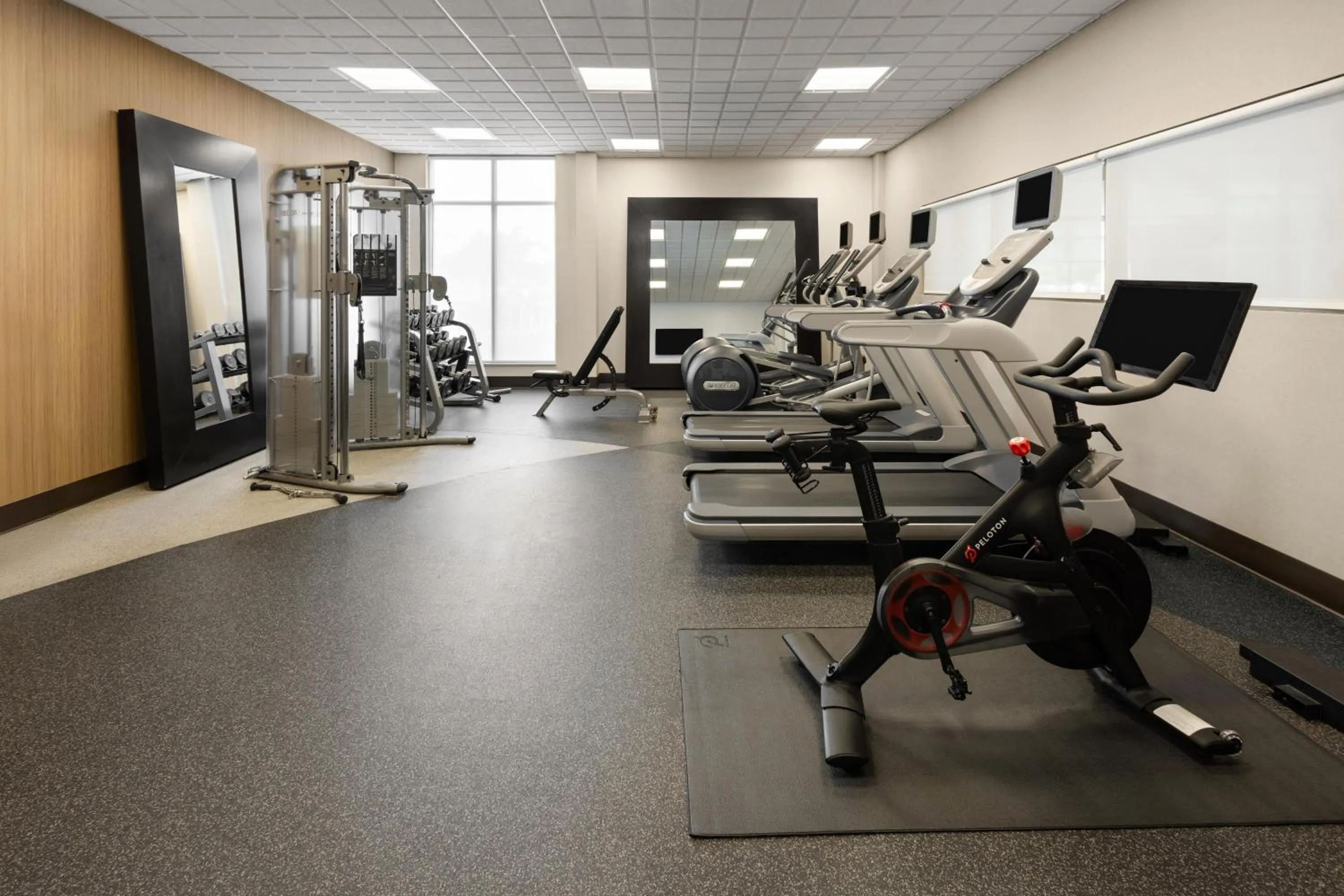 Fitness centre/facilities in Hilton Garden Inn Memphis/Wolfchase Galleria