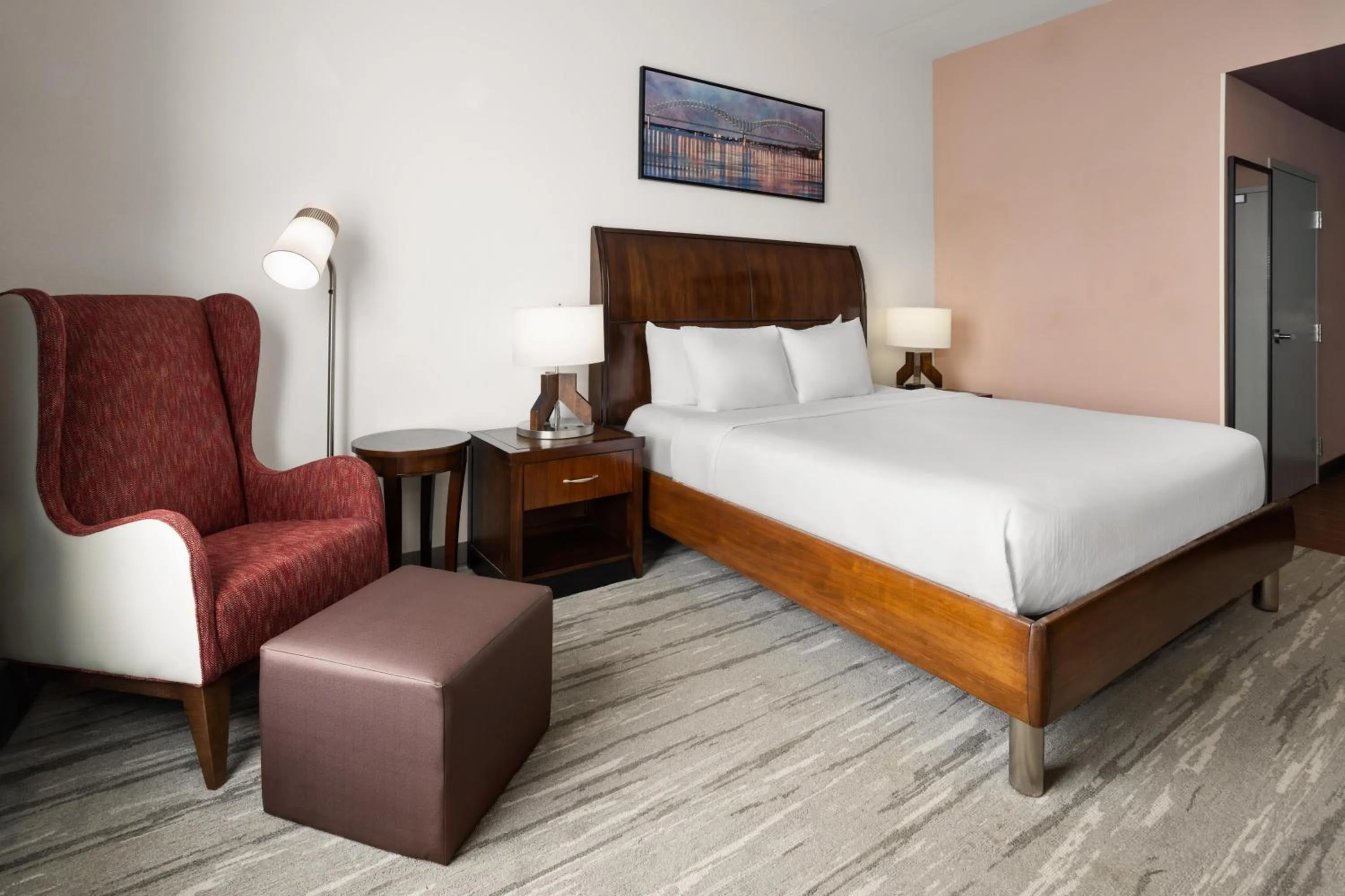 Bed in Hilton Garden Inn Memphis/Wolfchase Galleria