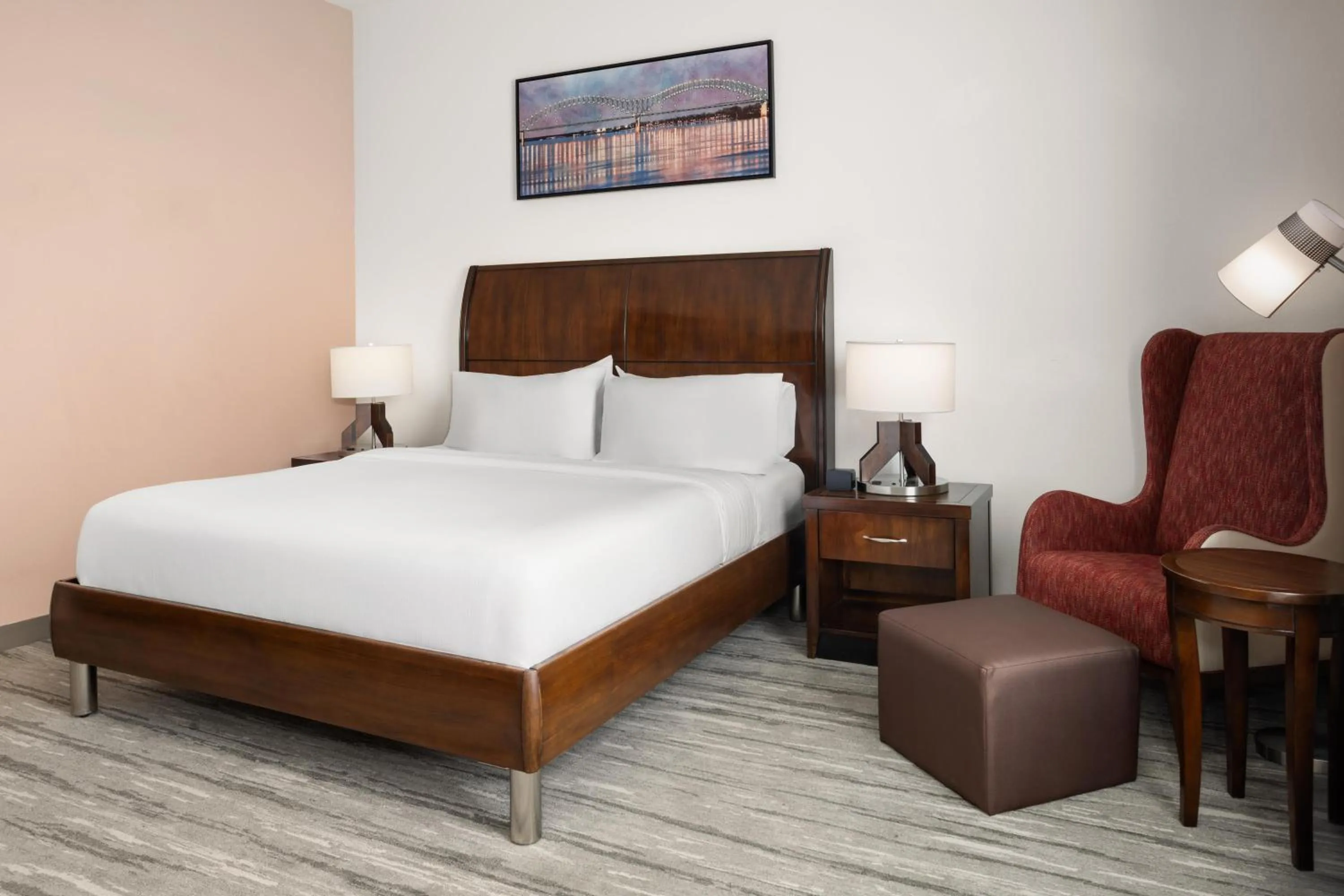 Bed in Hilton Garden Inn Memphis/Wolfchase Galleria
