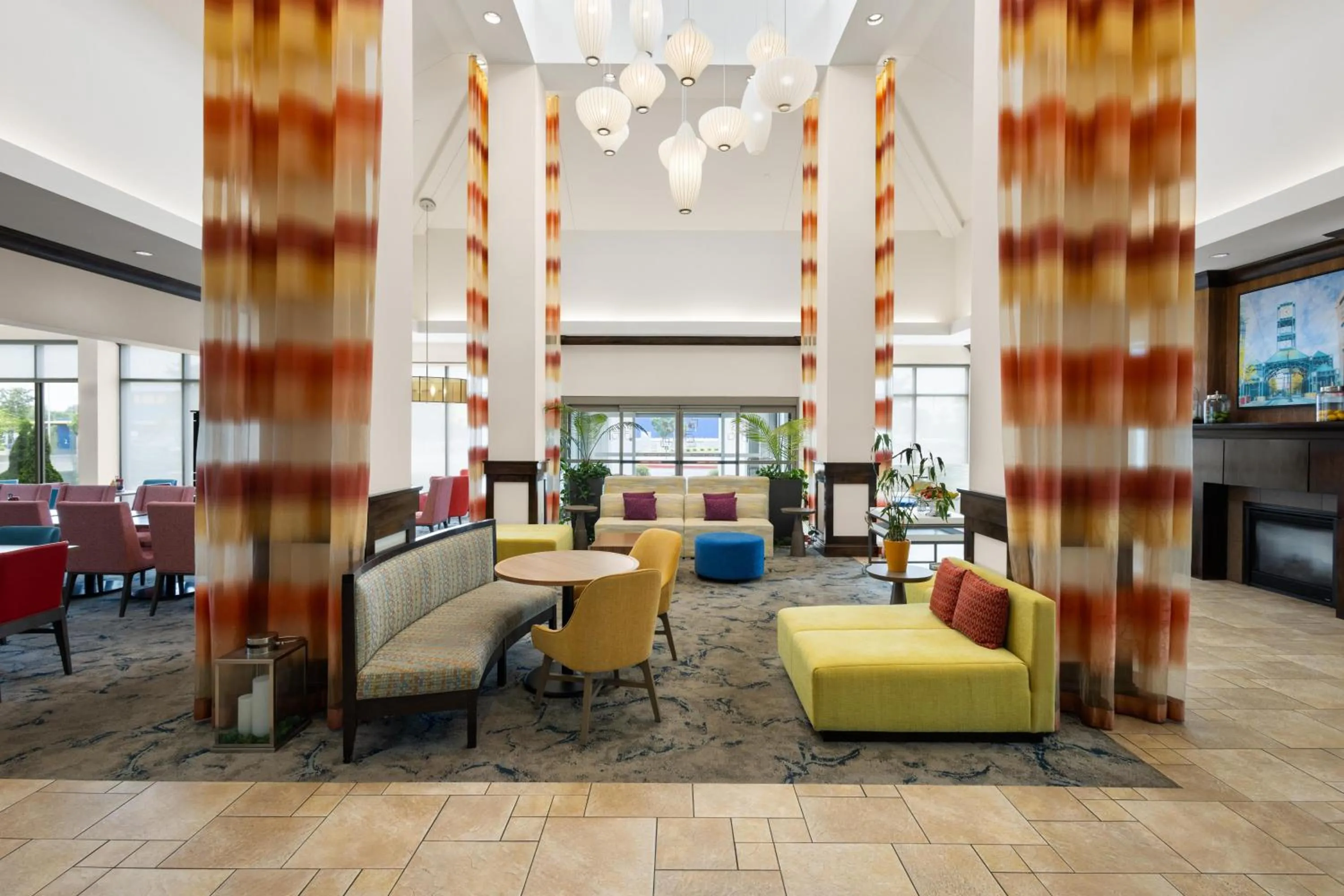 Lobby or reception in Hilton Garden Inn Memphis/Wolfchase Galleria