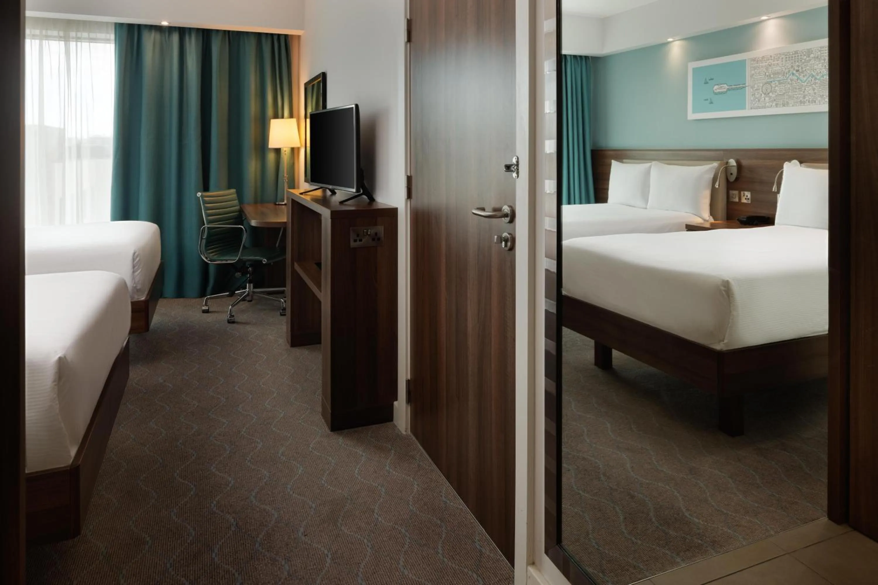 Bed in Hampton by Hilton Bournemouth