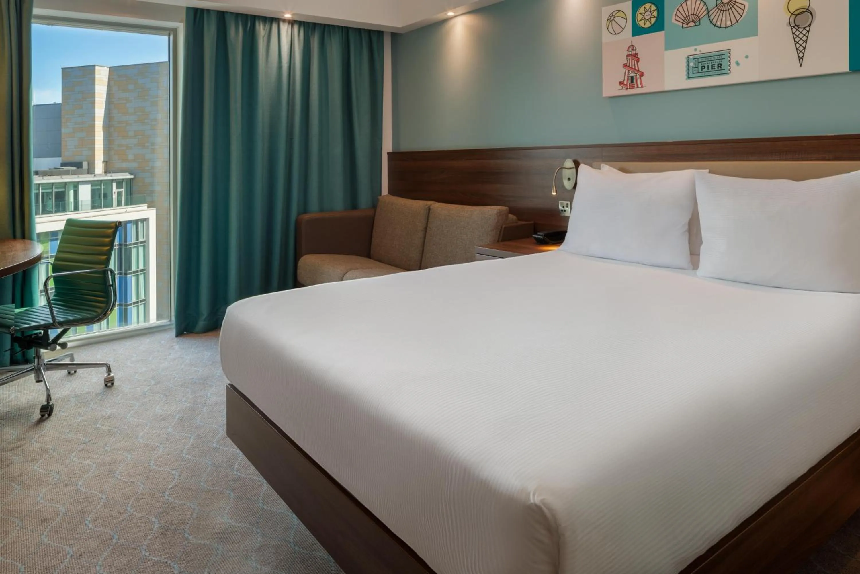 Bed in Hampton by Hilton Bournemouth