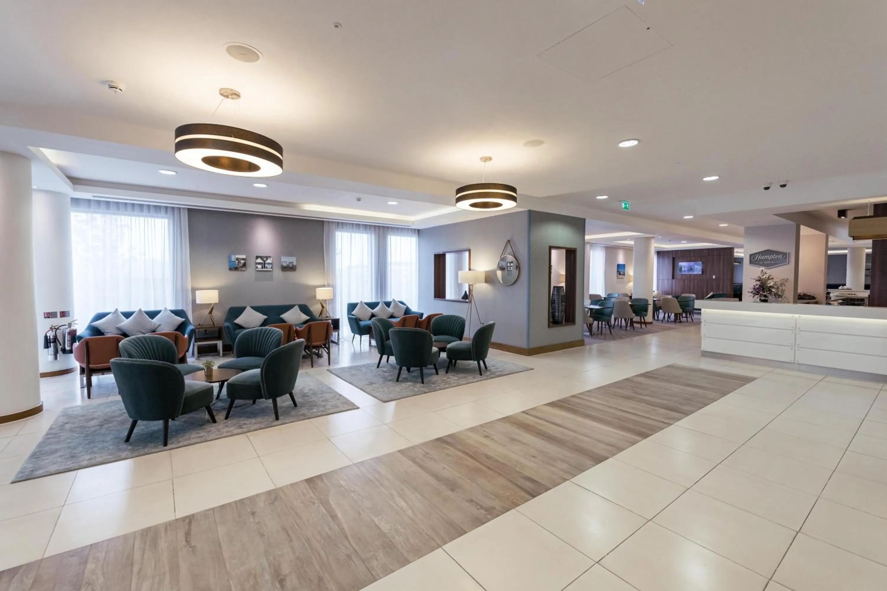 Lobby or reception in Hampton by Hilton Bournemouth
