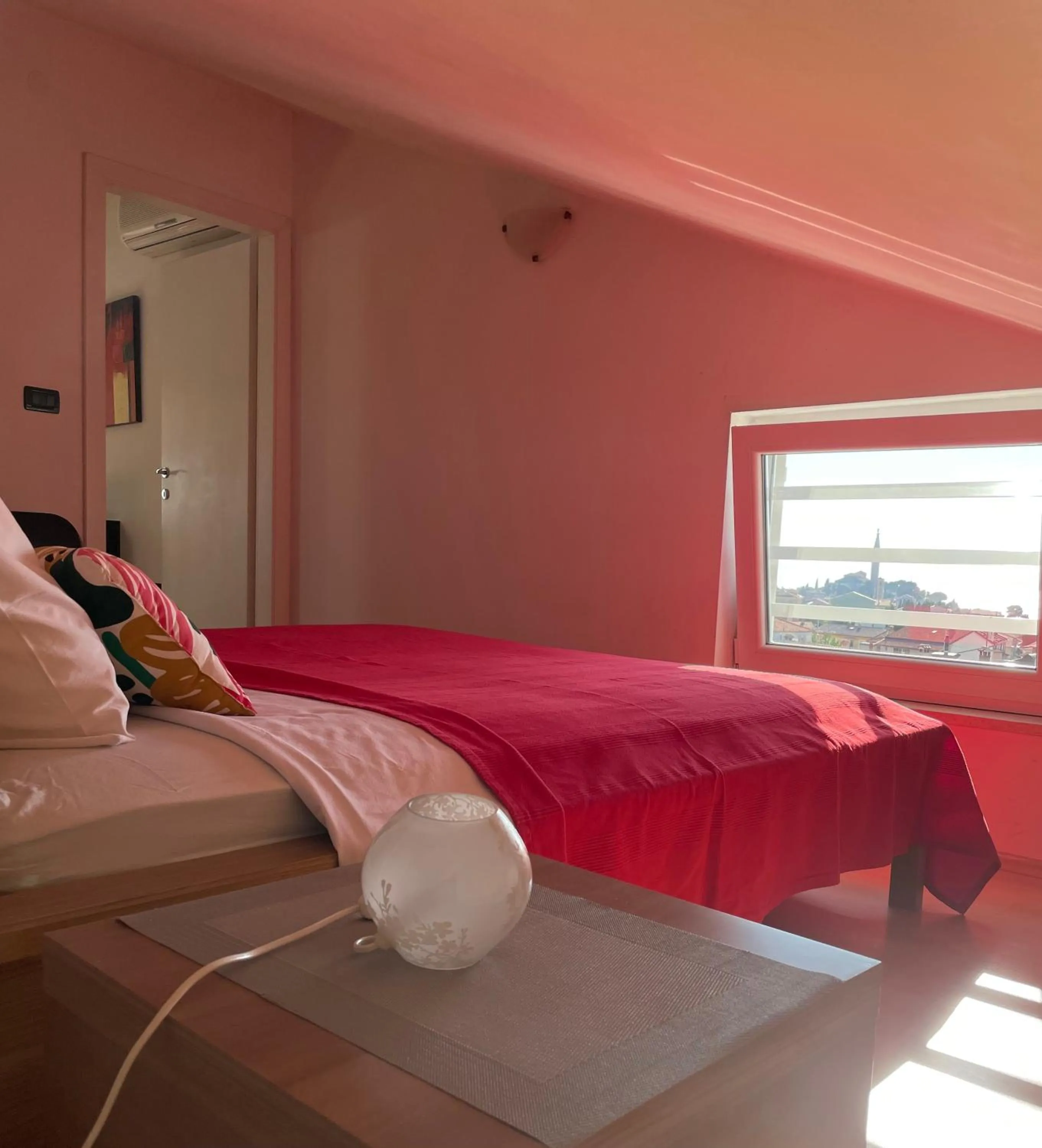 Bedroom, Bed in Apartments Mery