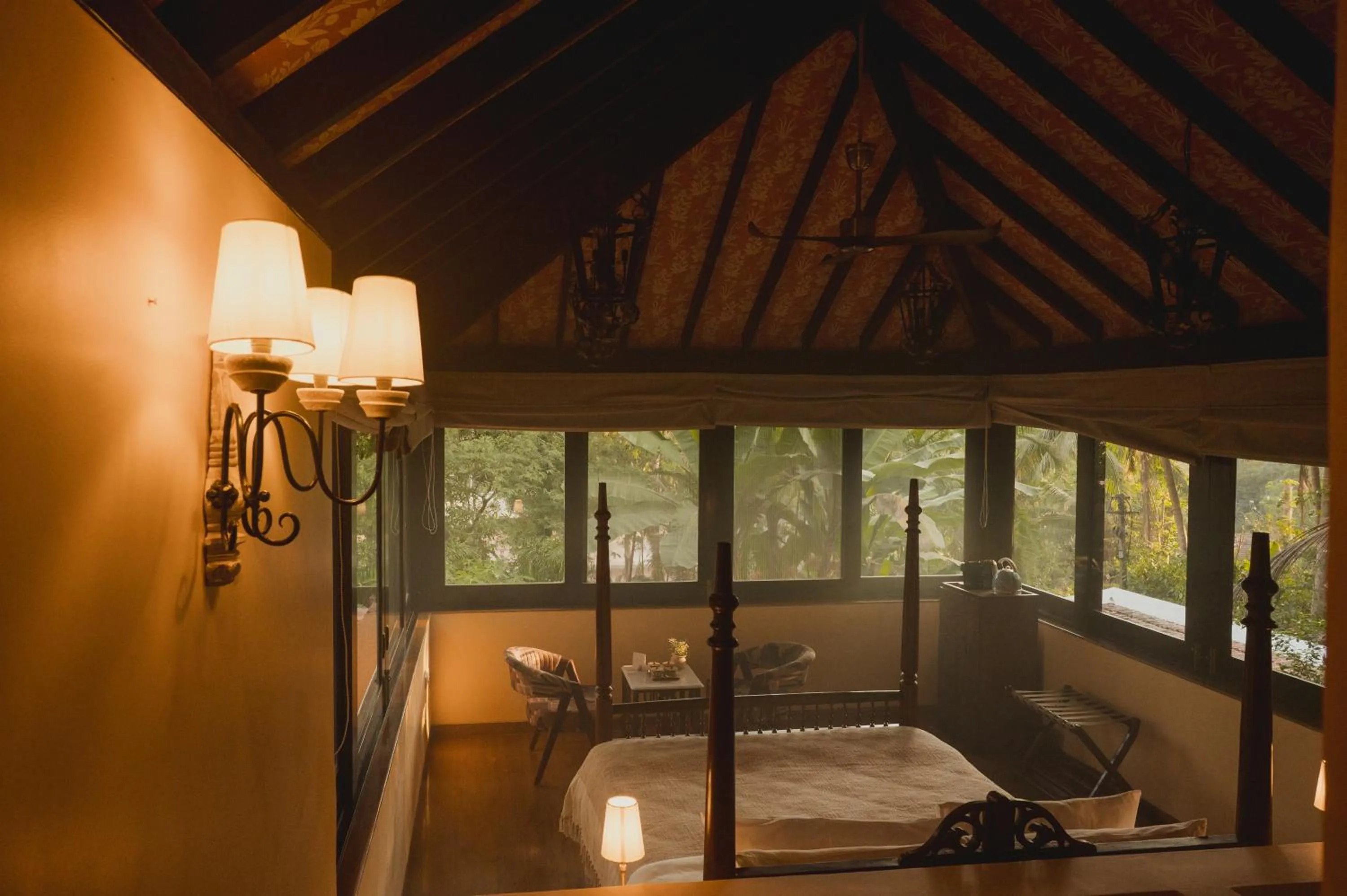 Bedroom in Brij Paraiso Saligao, Goa - An Indo-Portuguese Villa