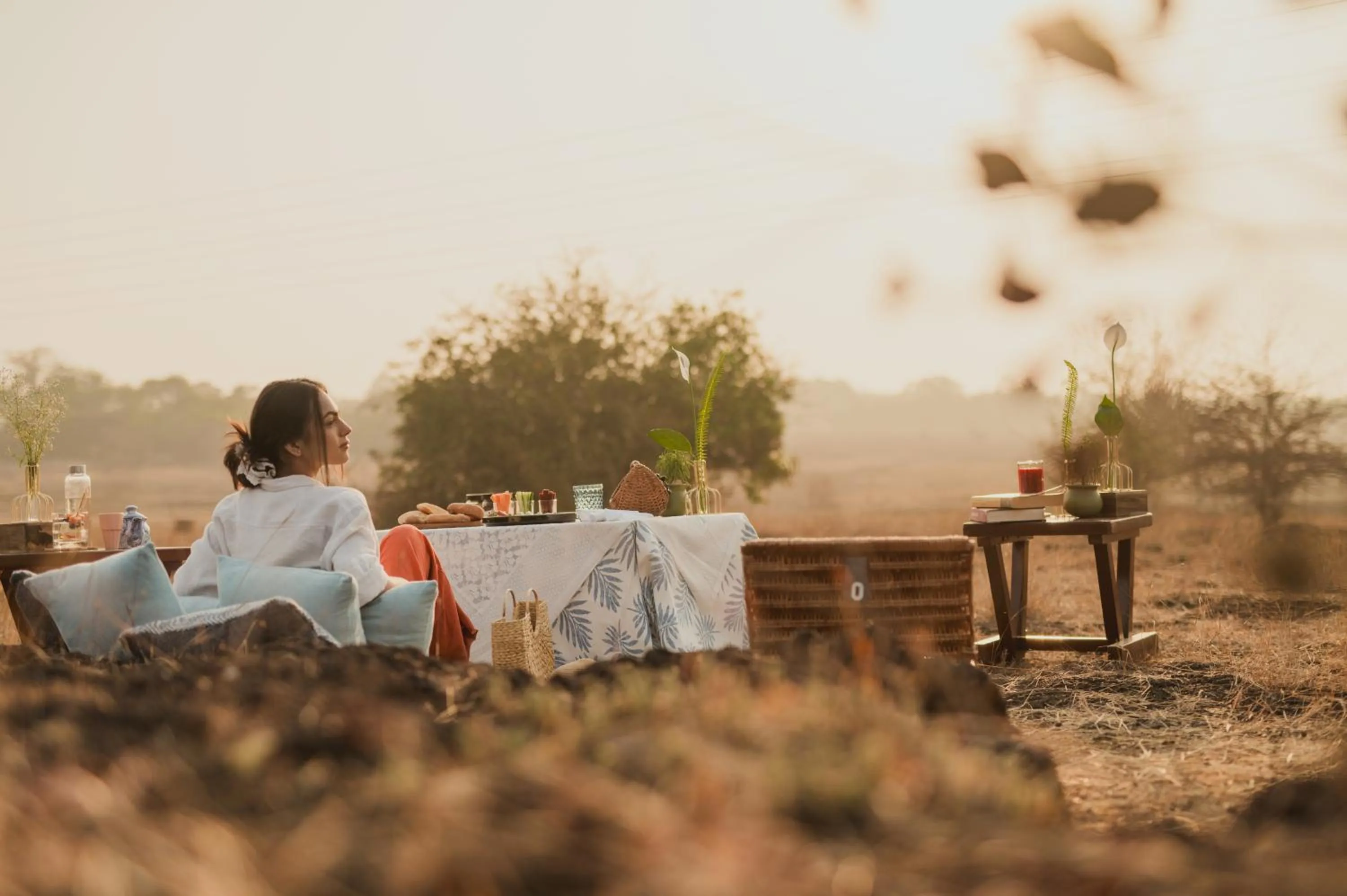 Natural landscape in Brij Paraiso Saligao, Goa - An Indo-Portuguese Villa