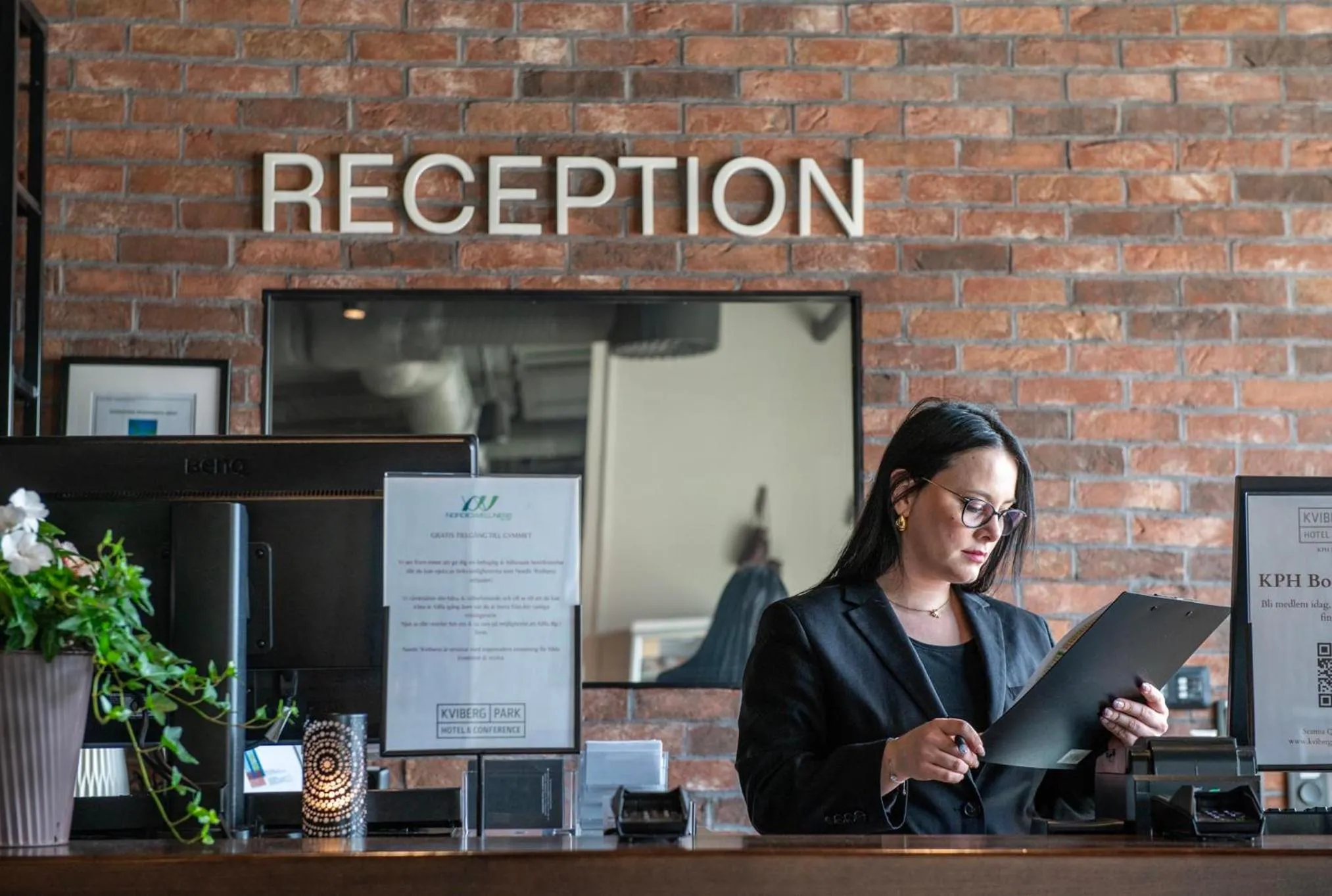 Lobby or reception in Kviberg Park Hotel & Conference