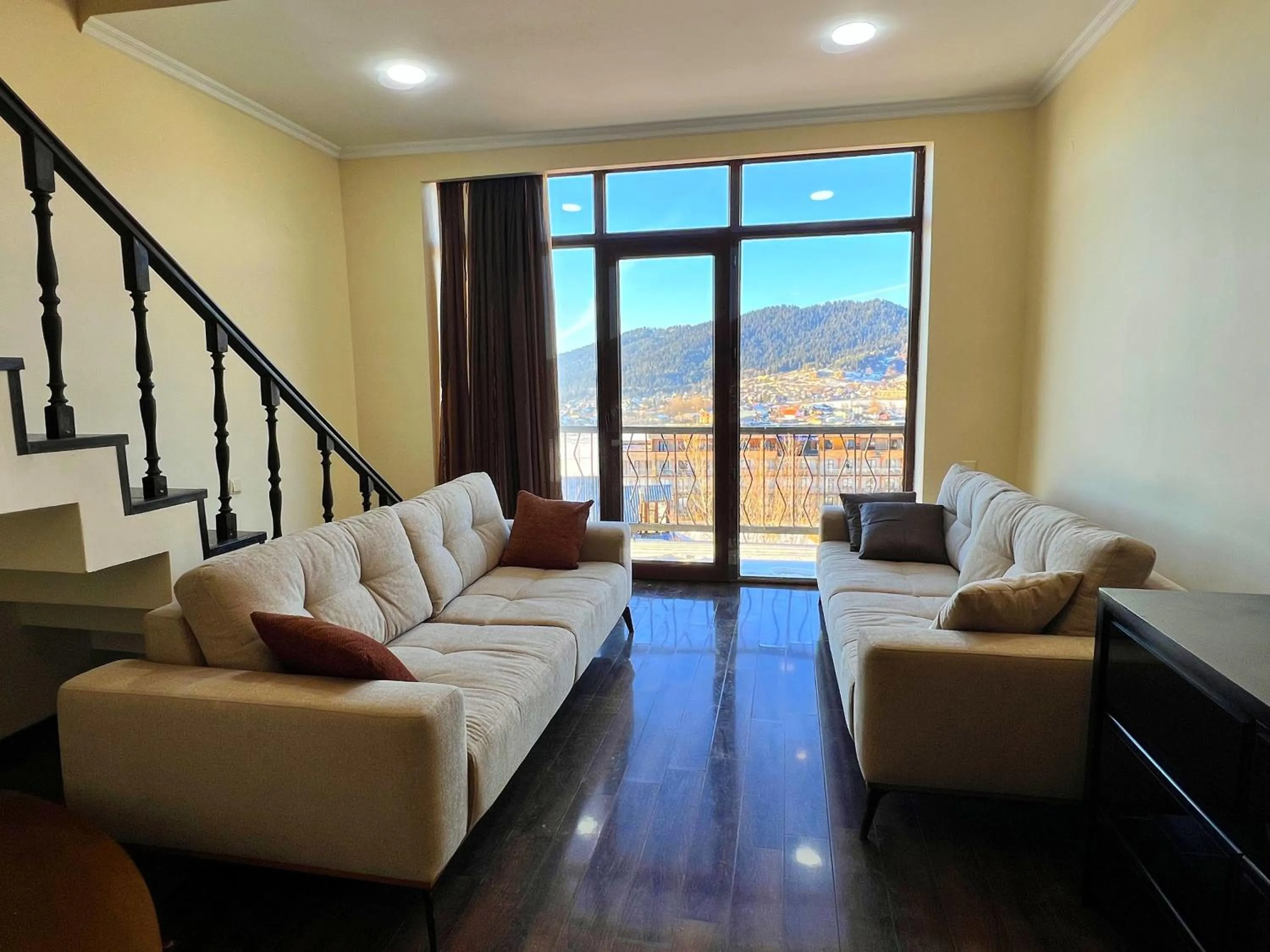 Seating area in Travel Inn Bakuriani